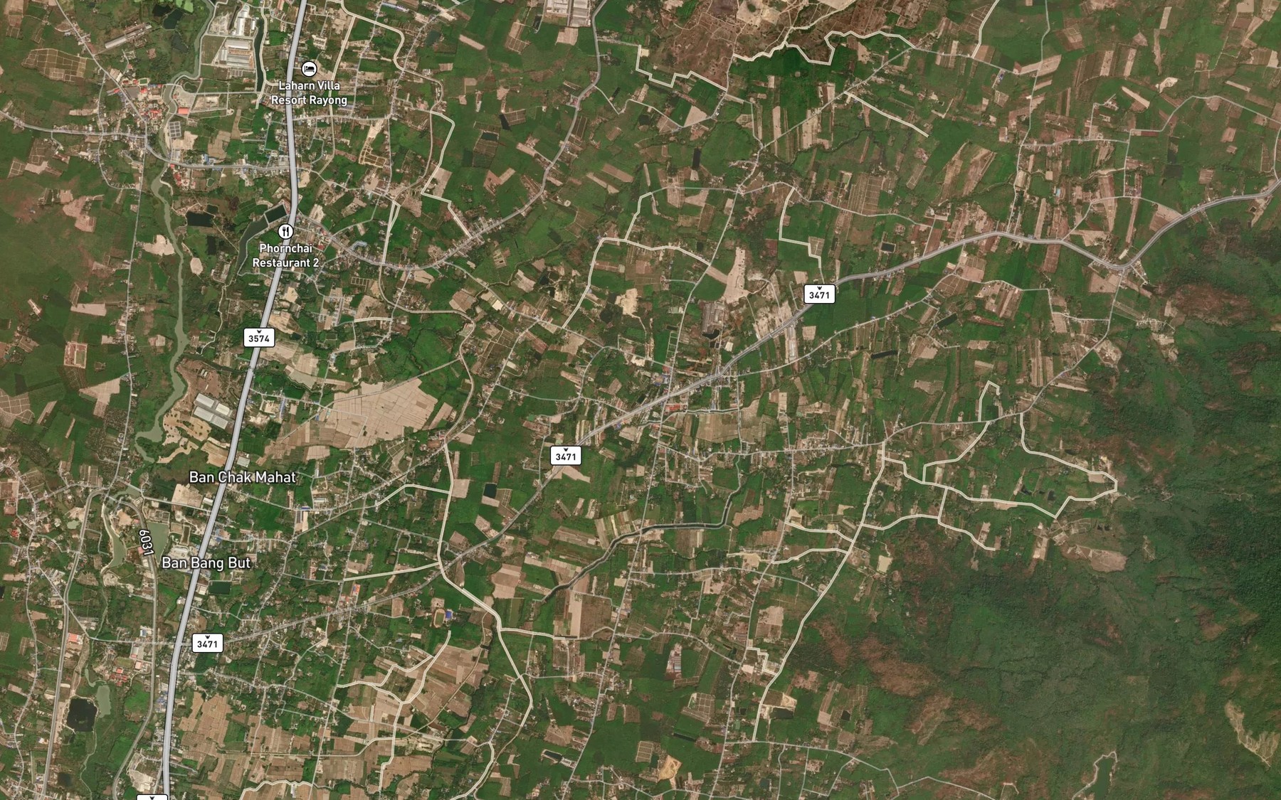 Satellite map of the Sa Nam Nong Phawa