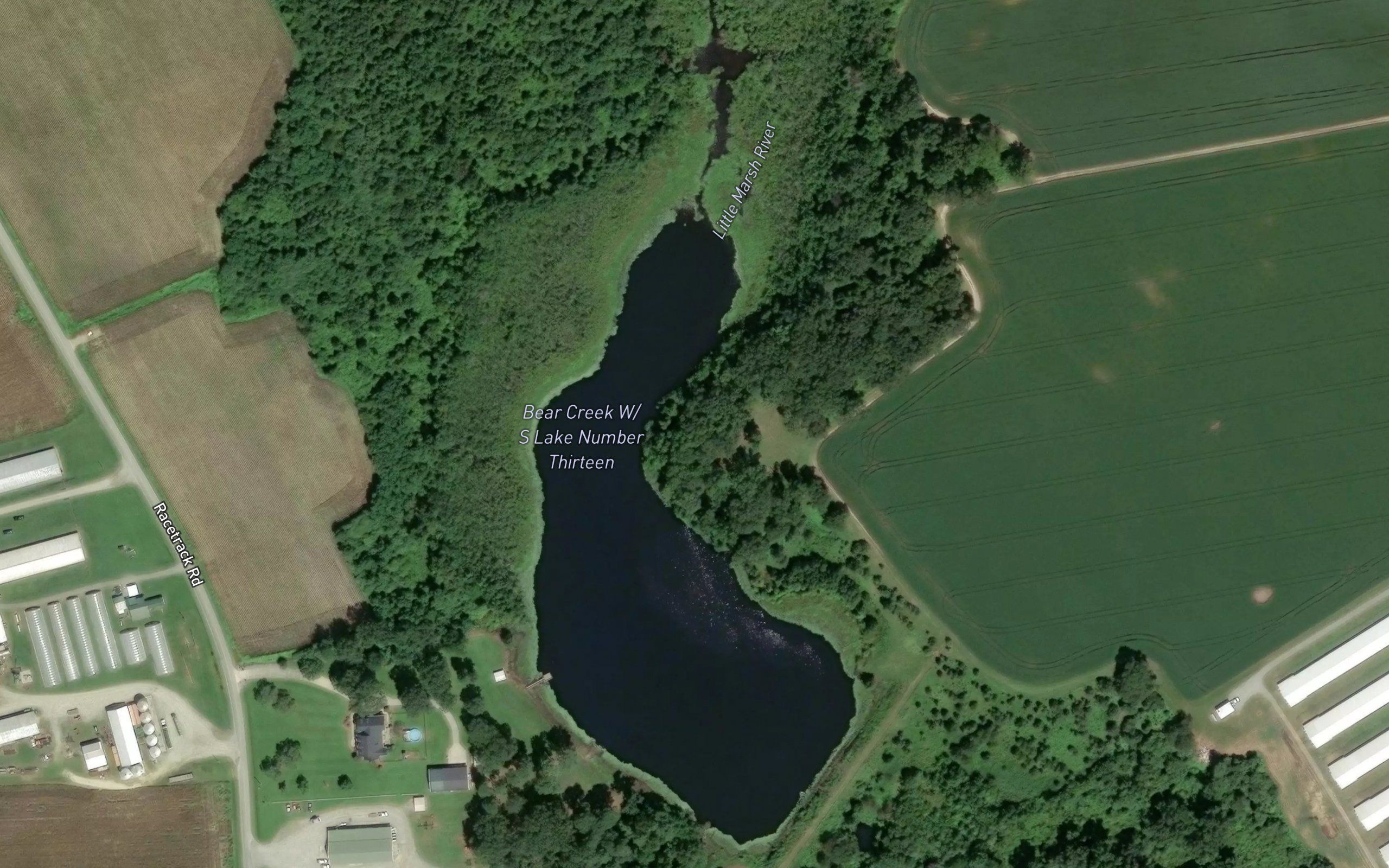 Bear Creek W/S Lake Number Thirteen