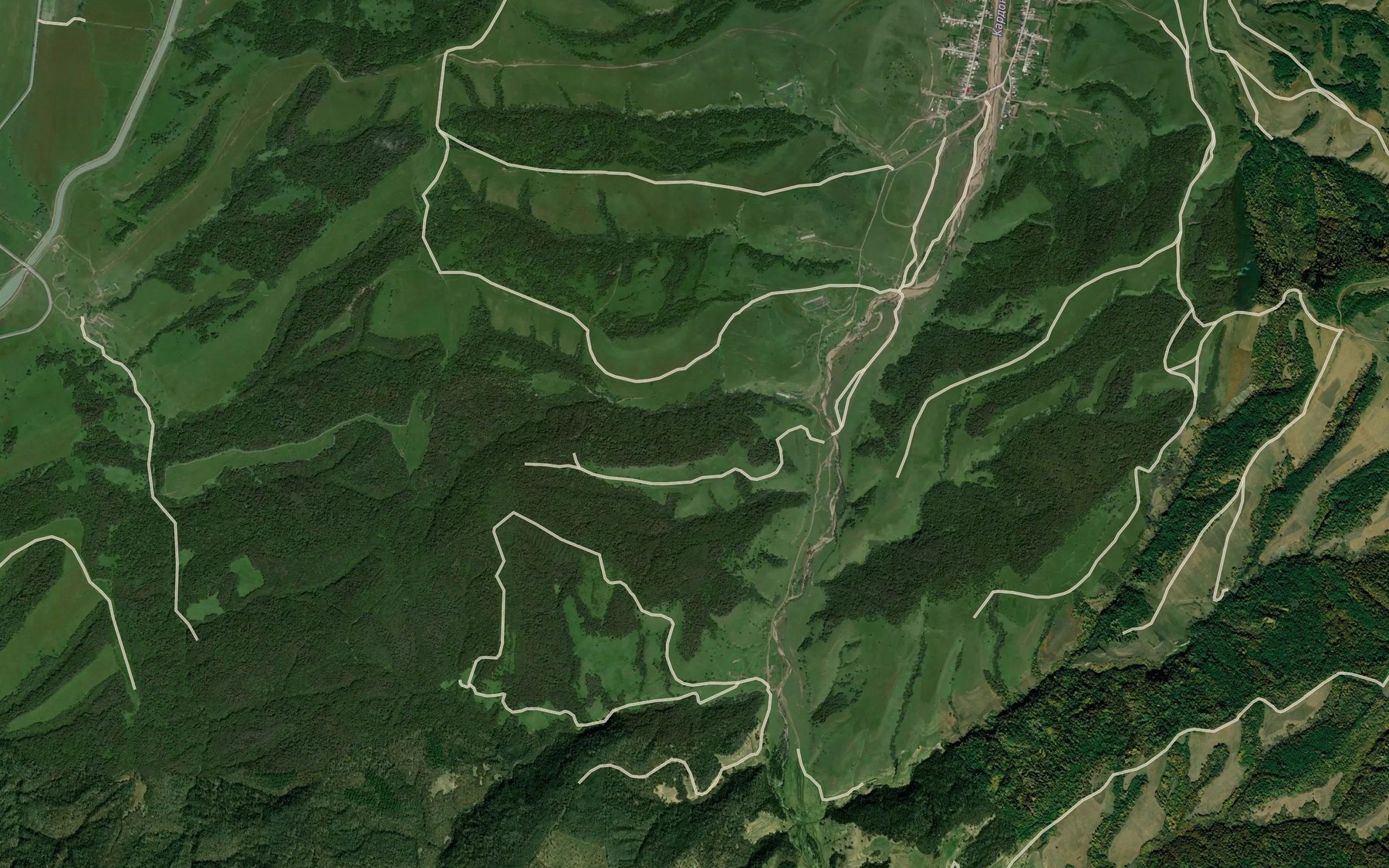Satellite map of the Balka Orekhovaya