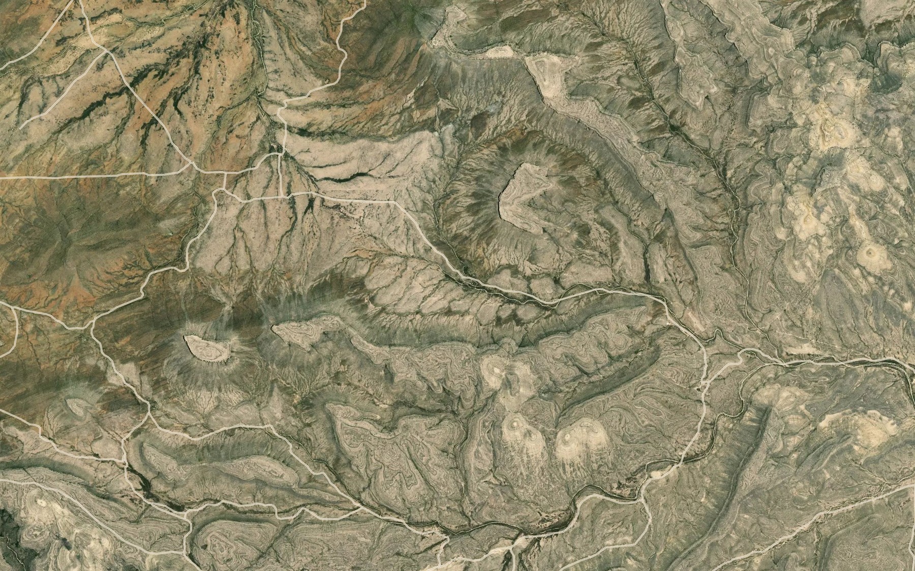 Satellite map of the Kincaid Spring