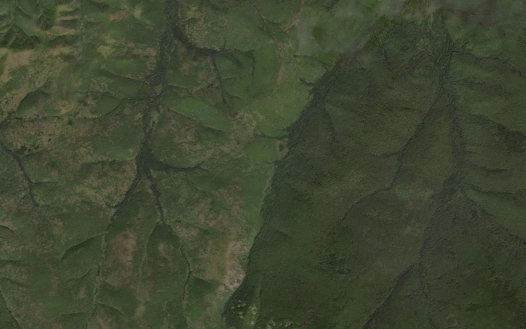 Satellite map of the Levaya Bygda