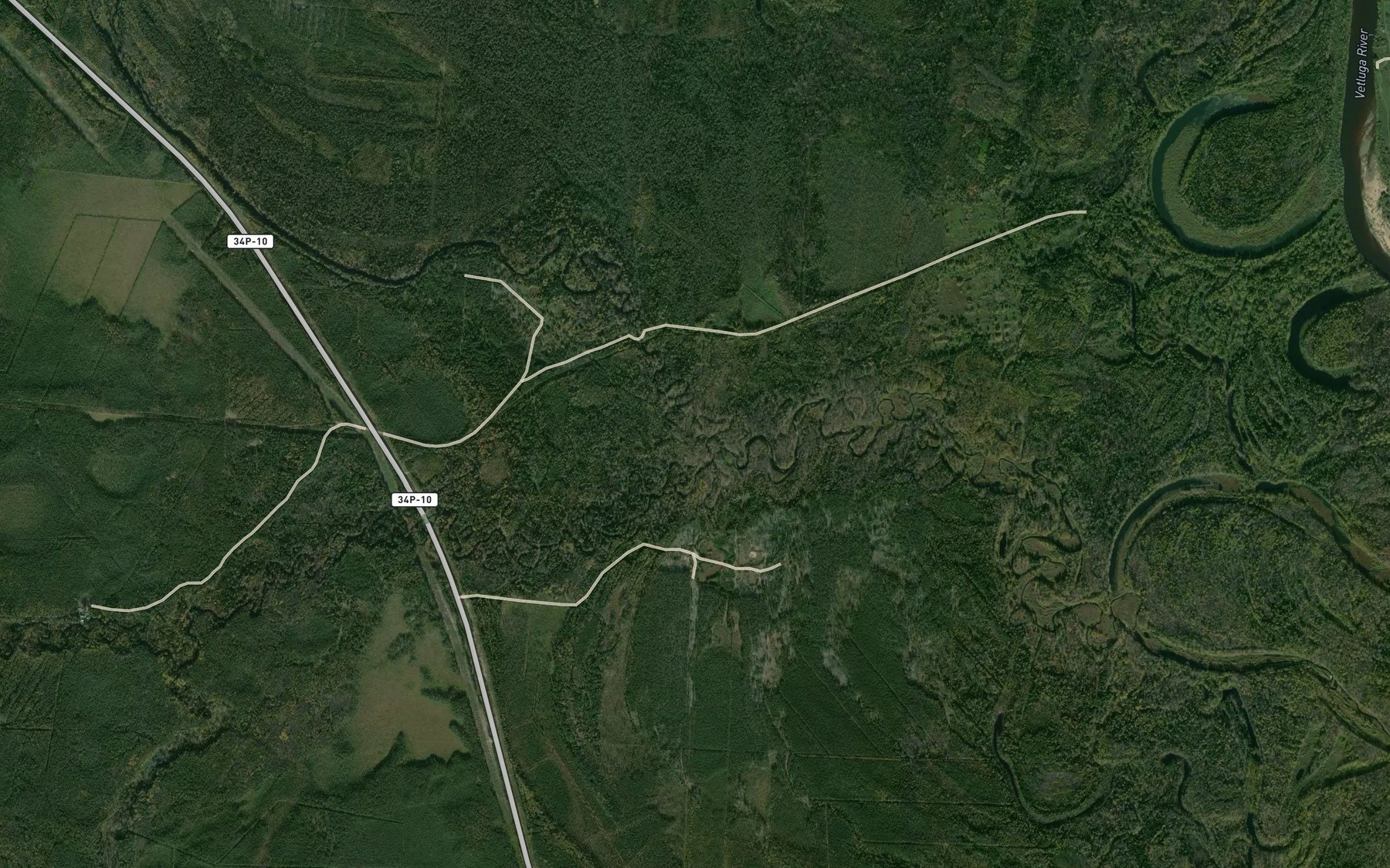 Satellite map of the Kerbash