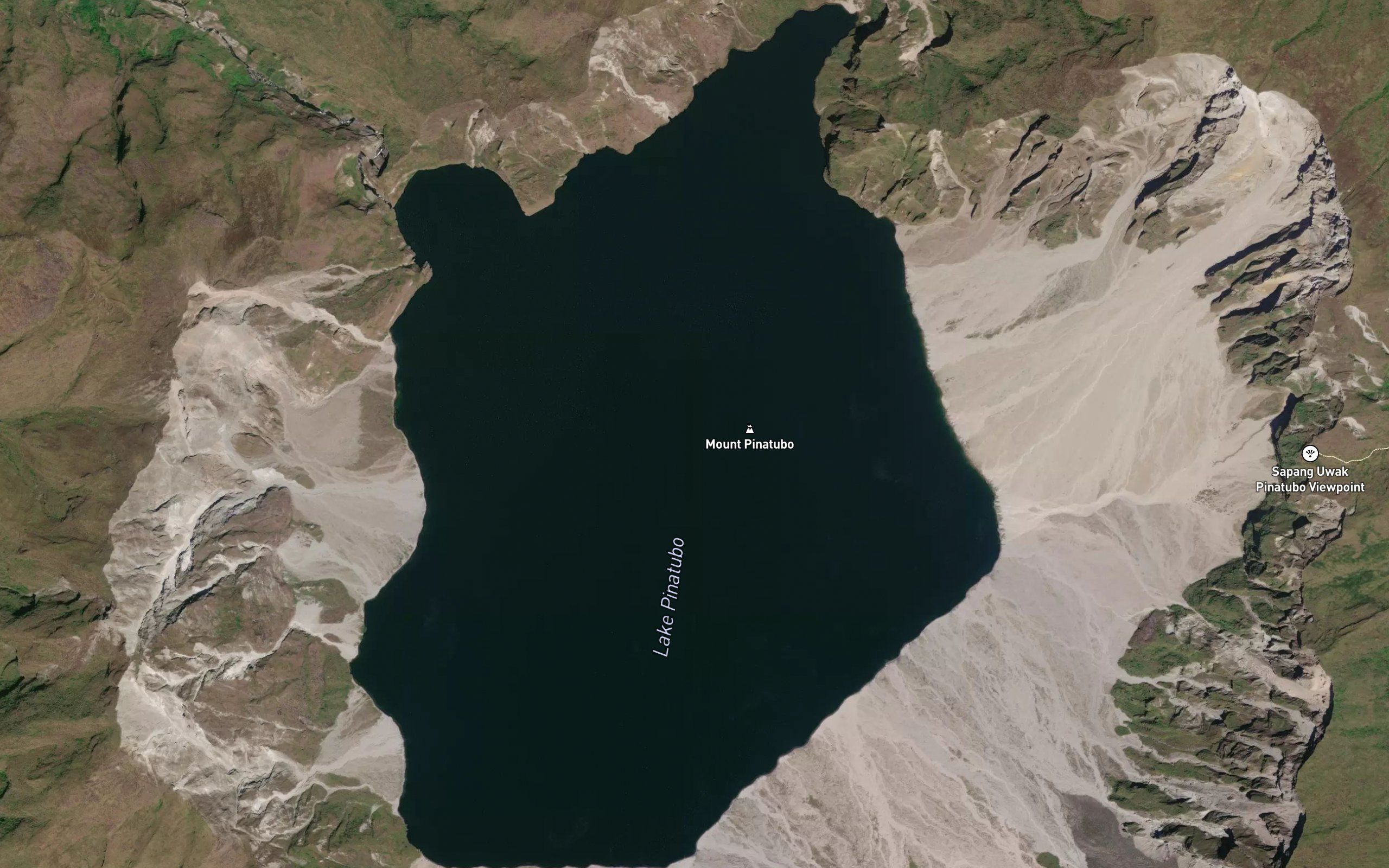 Mount Pinatubo Lake