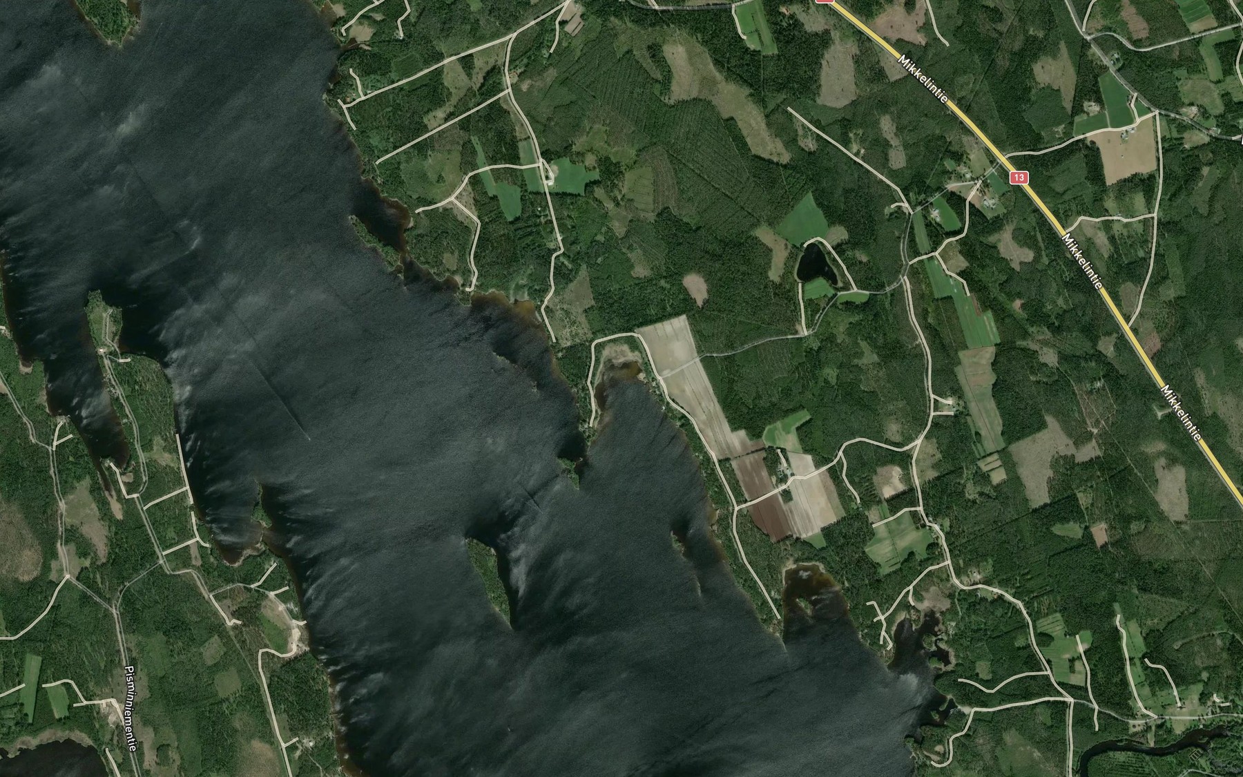 Satellite map of the Nurmelanlahti