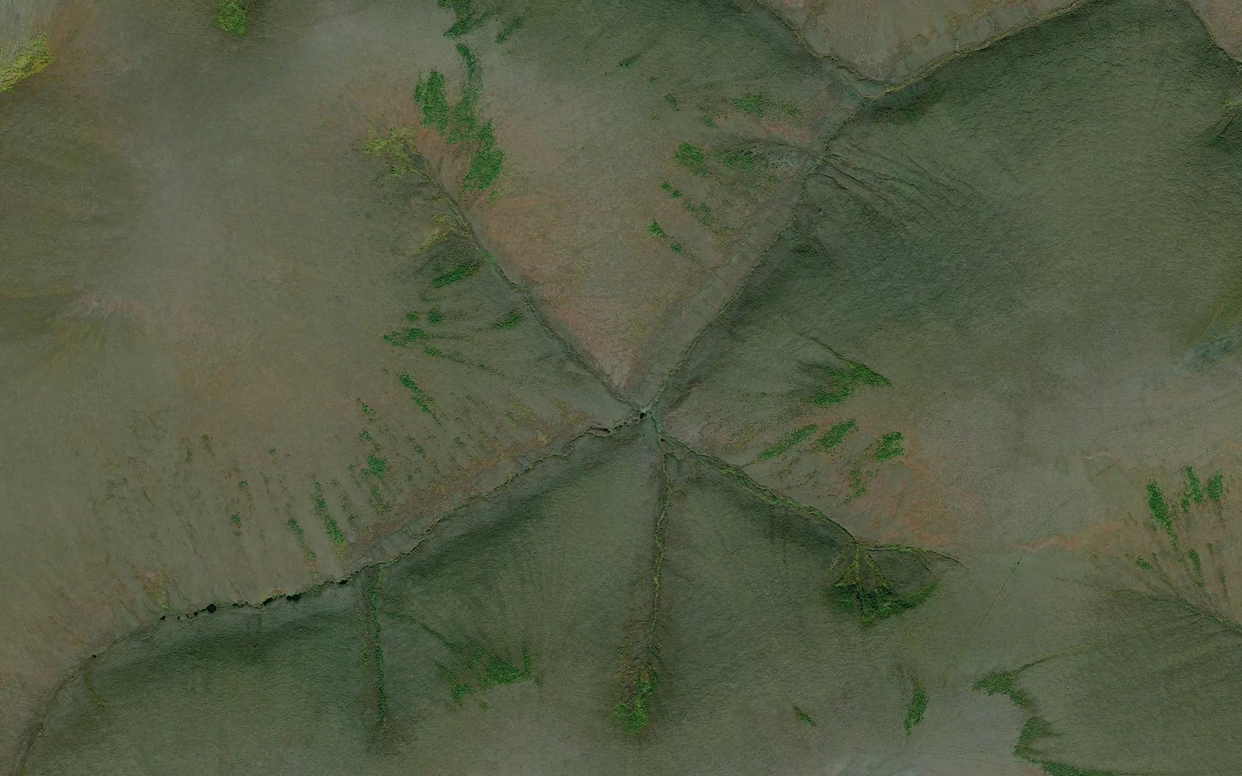 Satellite map of the Coarse Gold Creek