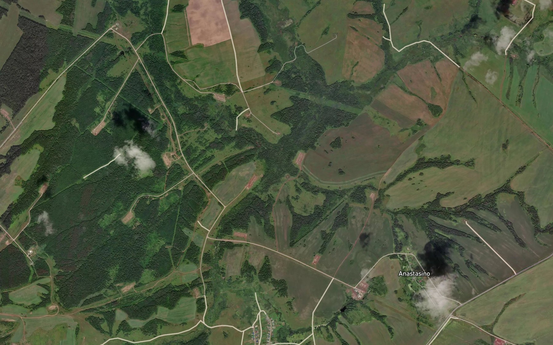 Satellite map of the Isakovka