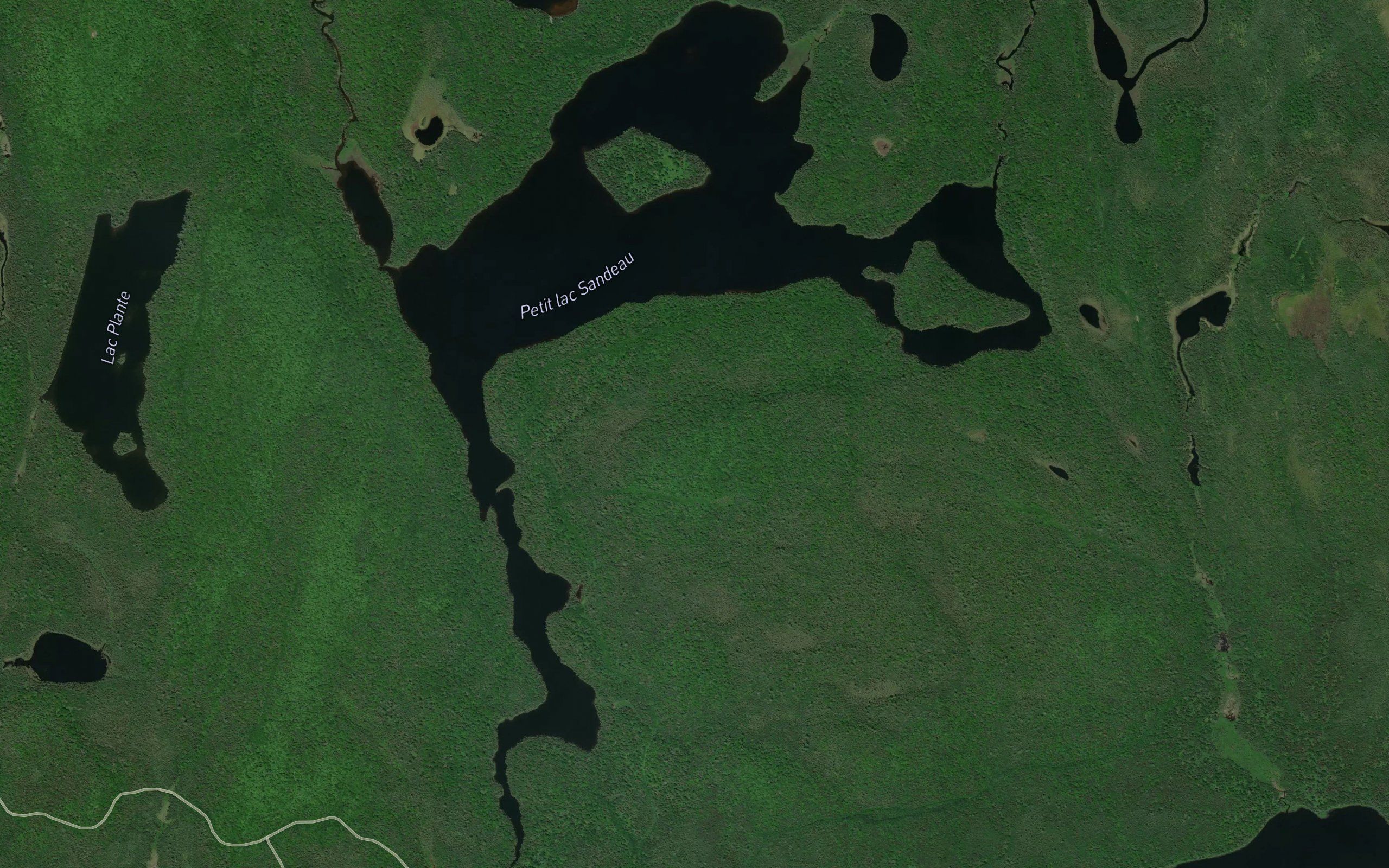 Petit lac Sandeau