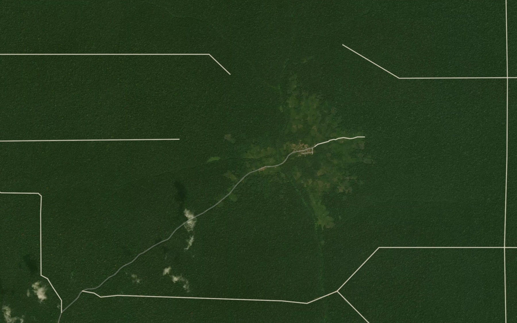 Satellite map of the Mogouga