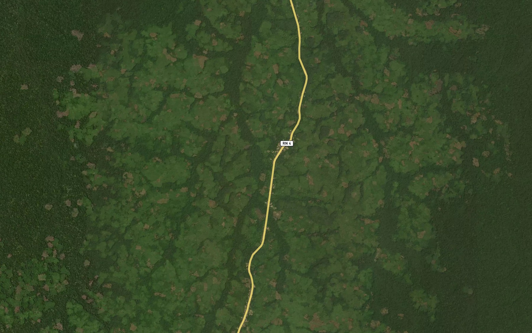 Satellite map of the Tongbala
