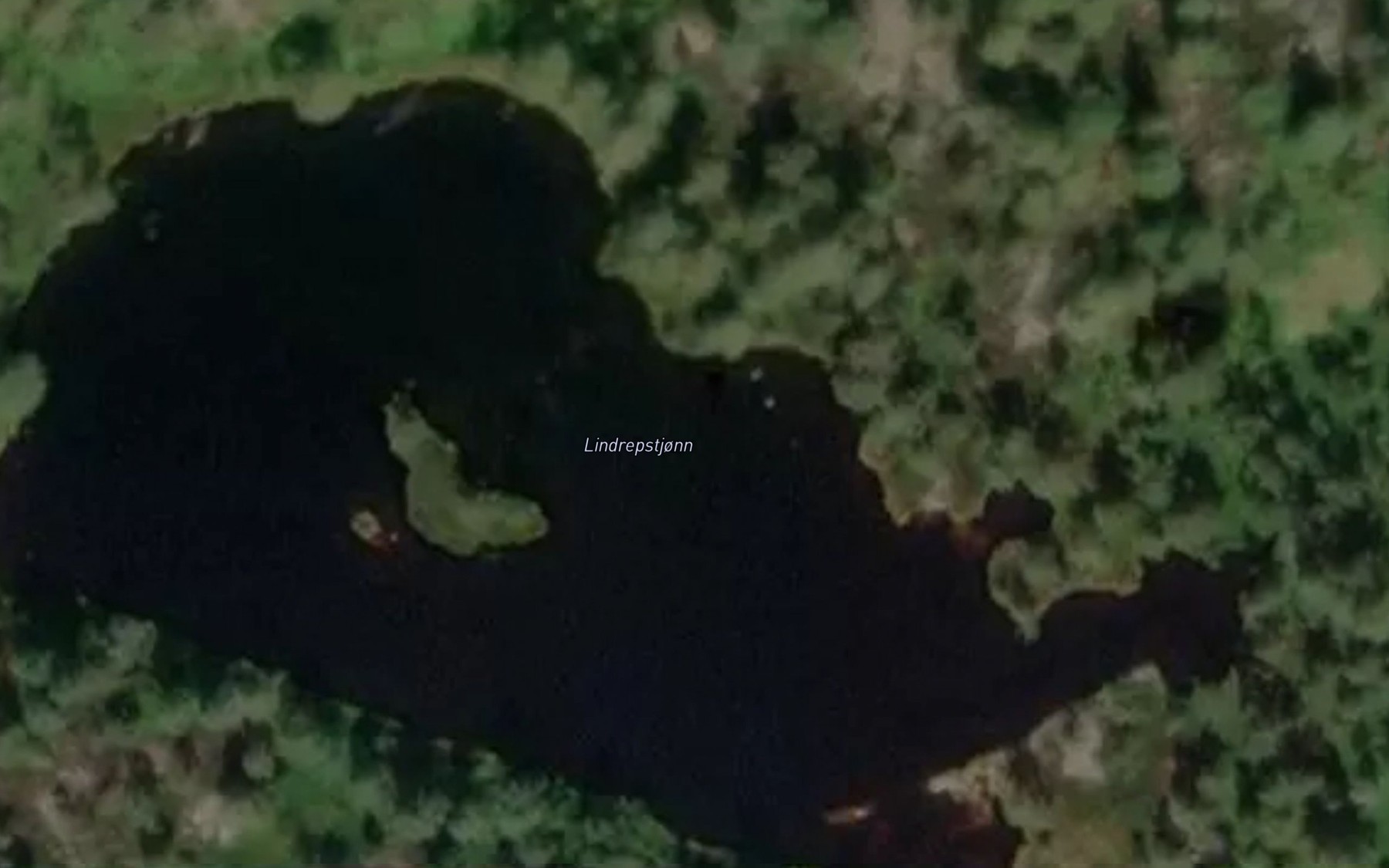 Satellite map of the Lindrepstjonn
