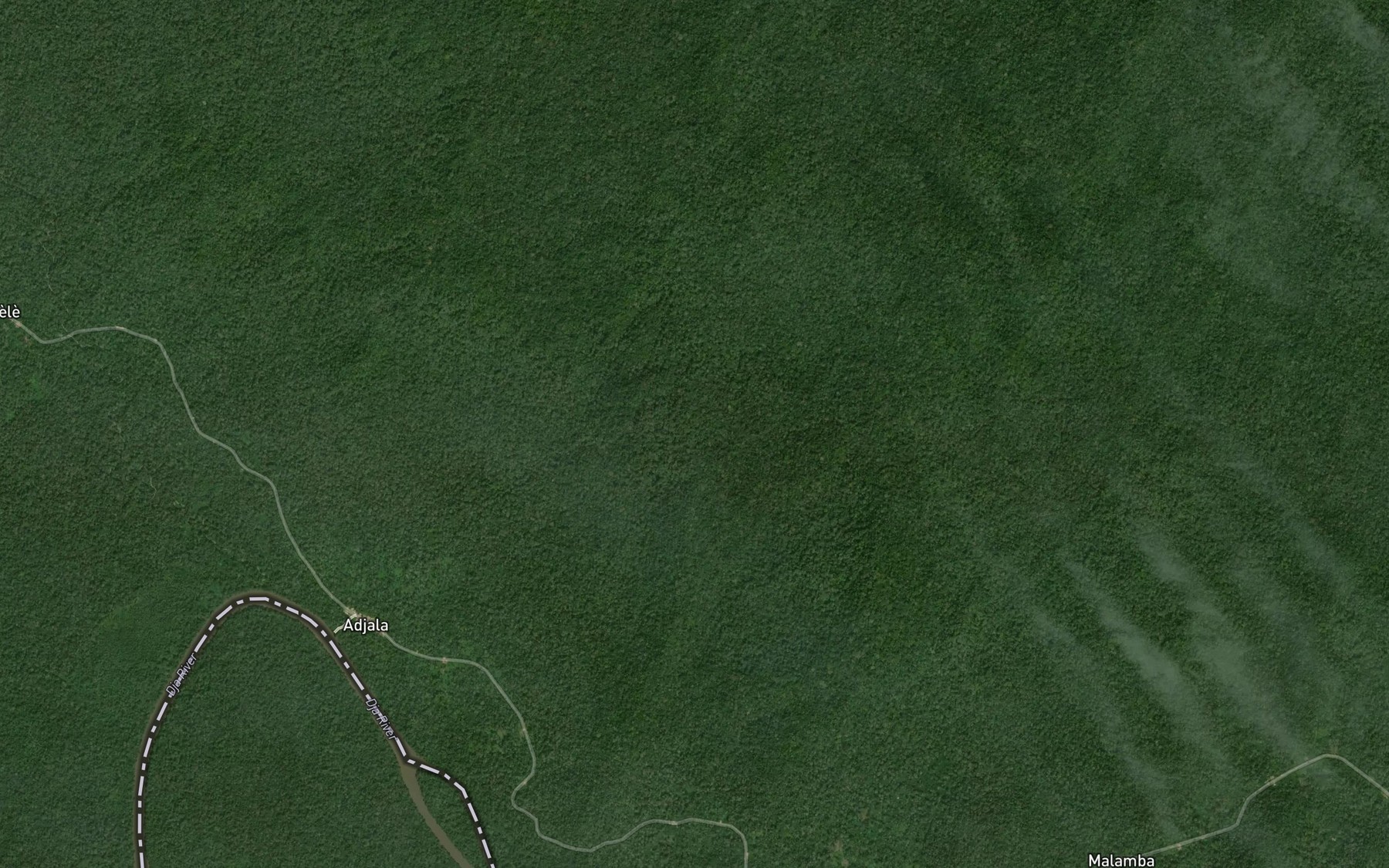 Satellite map of the Songodiba