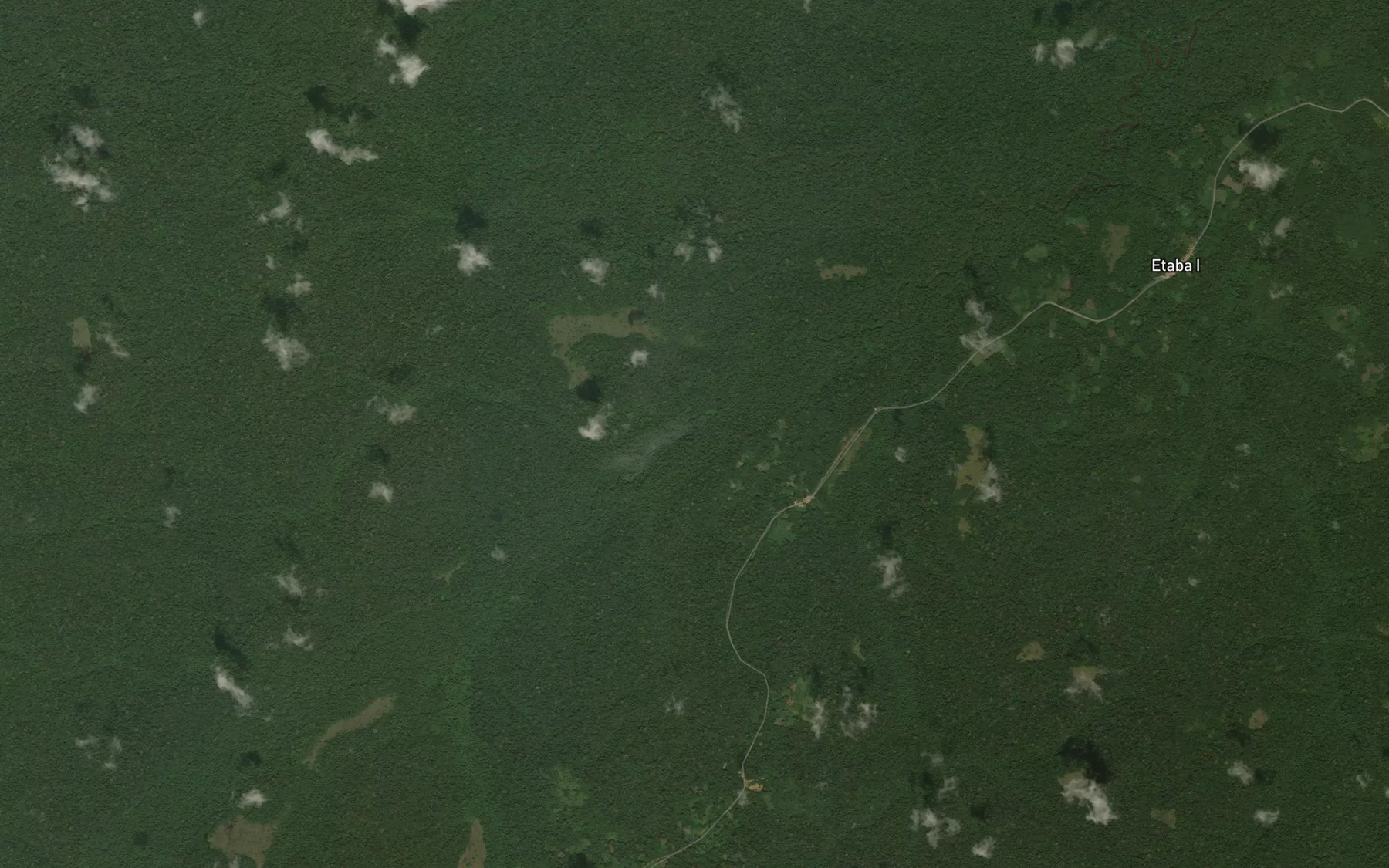 Satellite map of the Etzissi