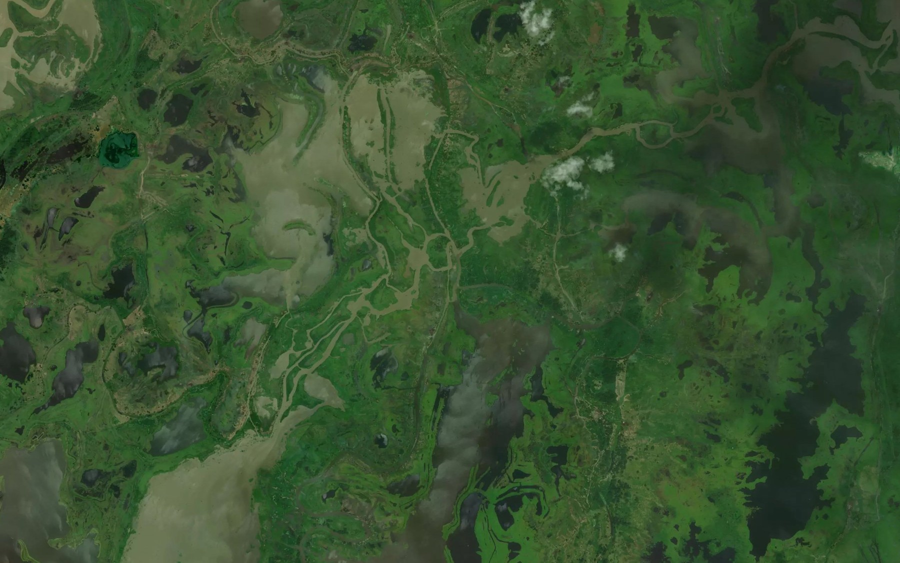 Satellite map of the Cano Los Rastrojos