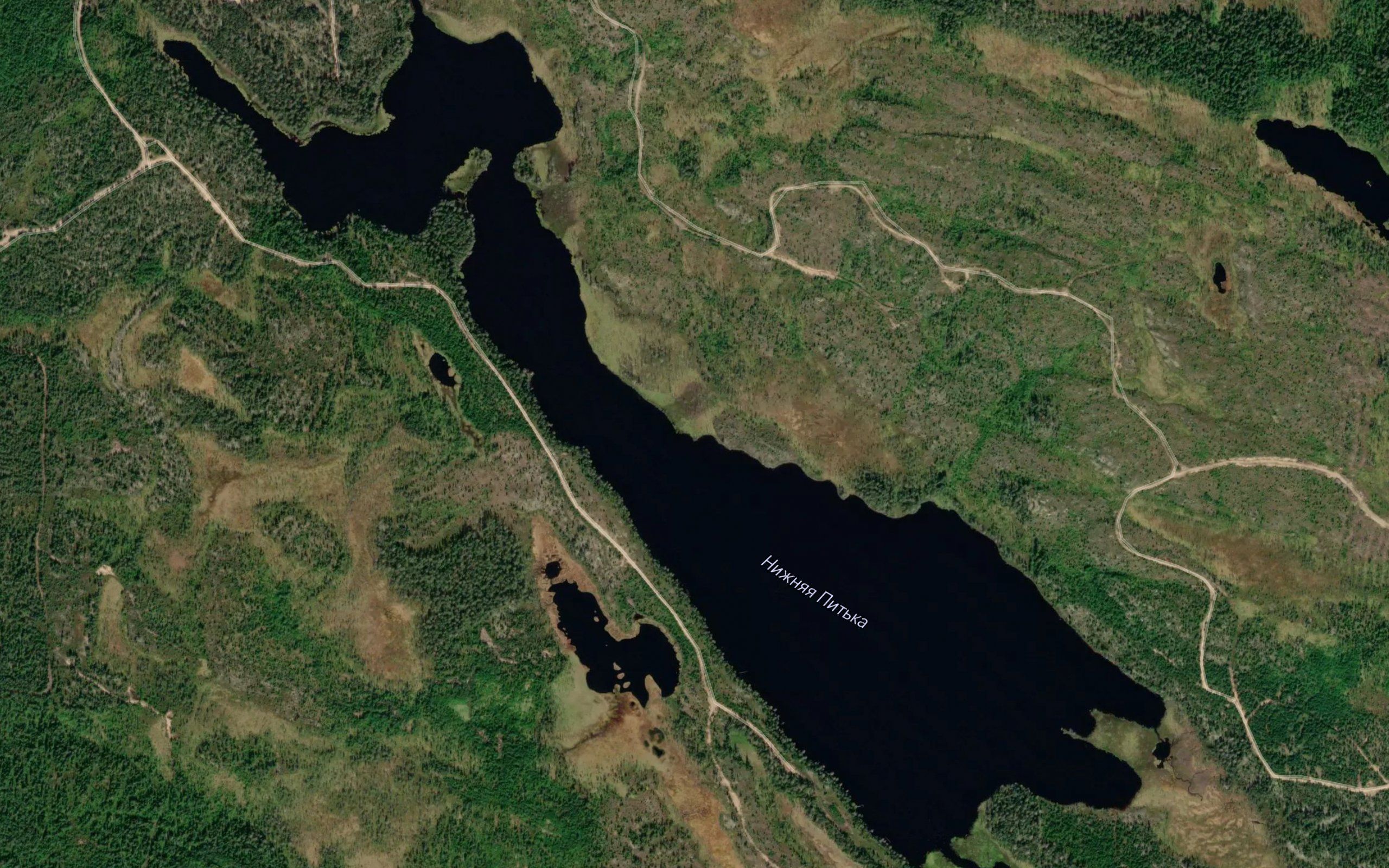 Ozero Nizhnyaya Pit'ka