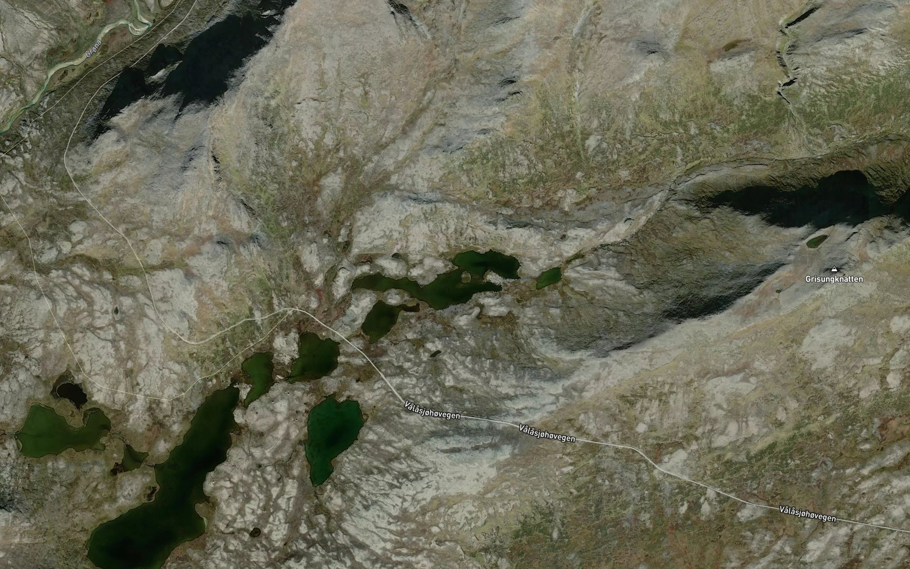 Satellite map of the Semundtjornin