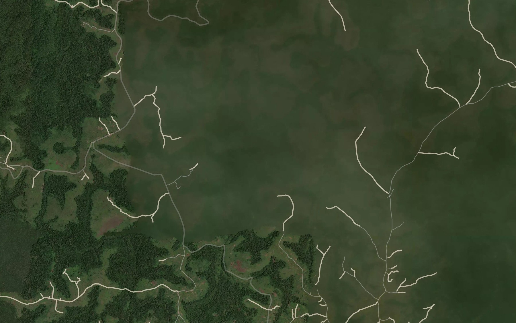 Satellite map of the Obo