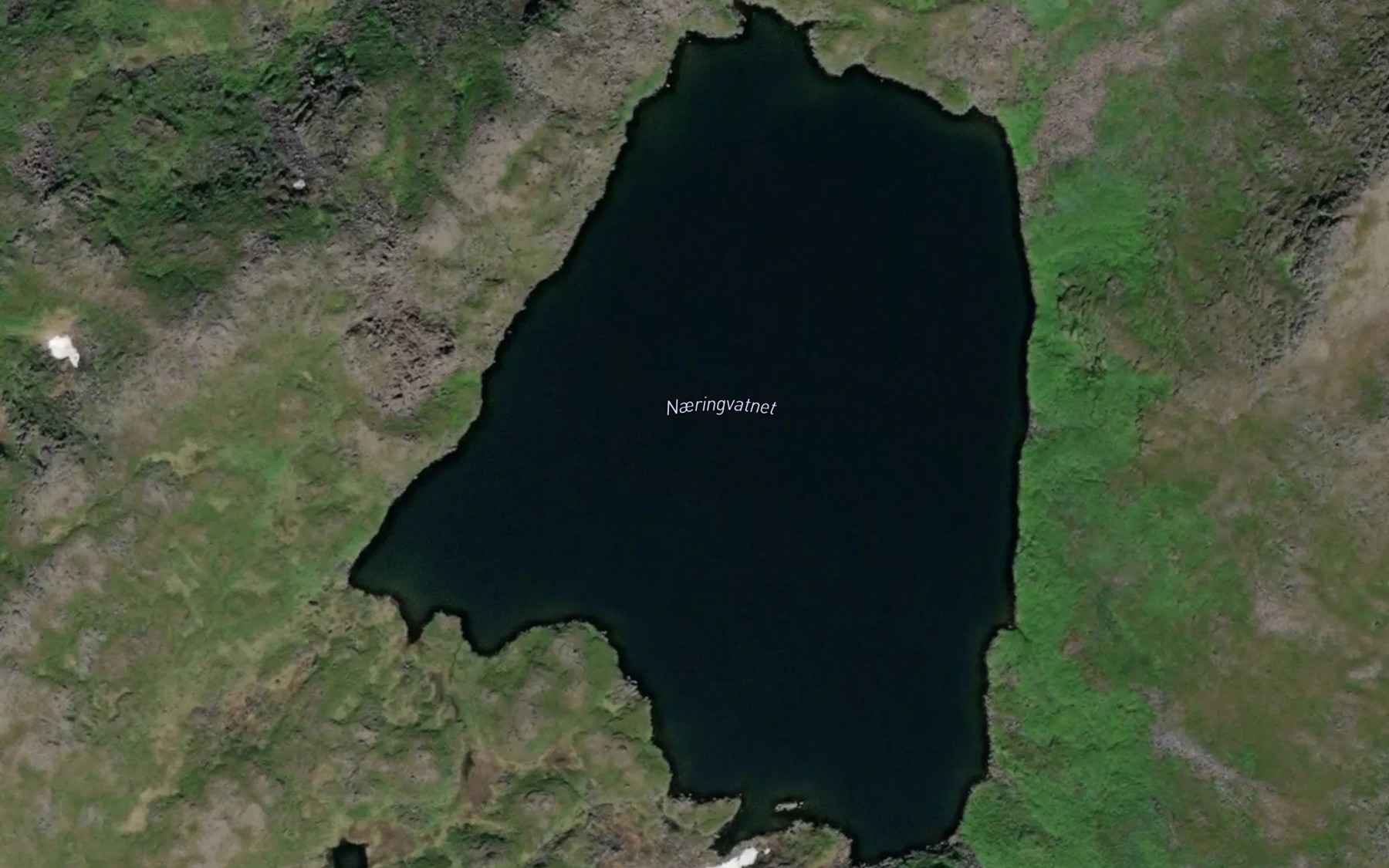 Satellite map of the Naeringvatnet