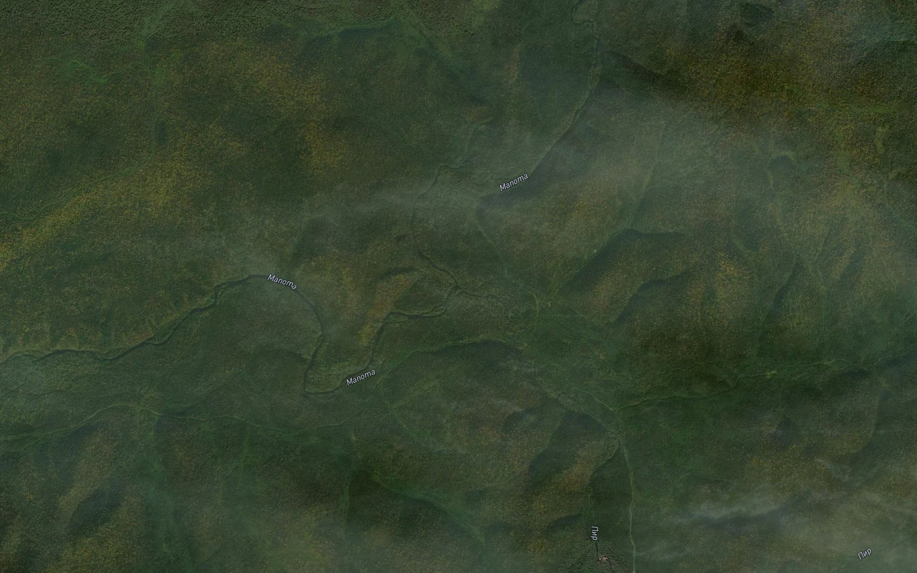 Satellite map of the Pir