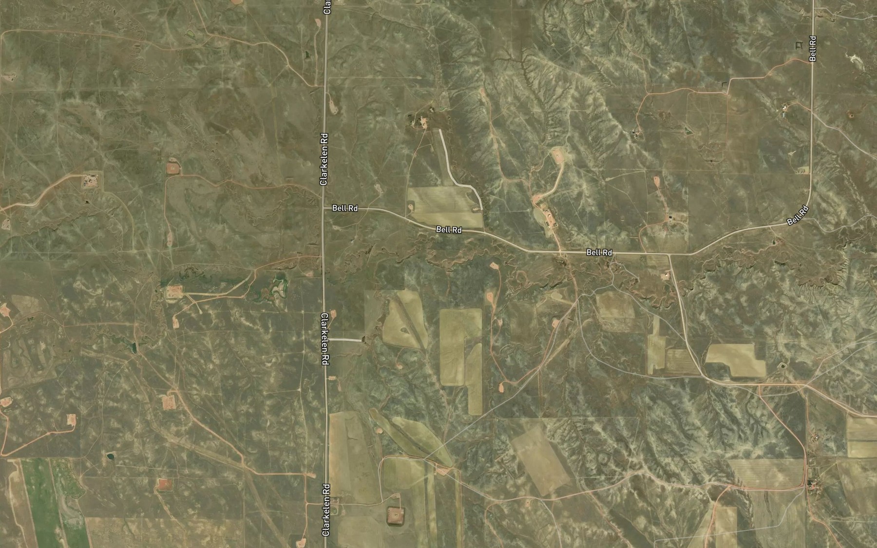 Satellite map of the Patra Number 3 Reservoir