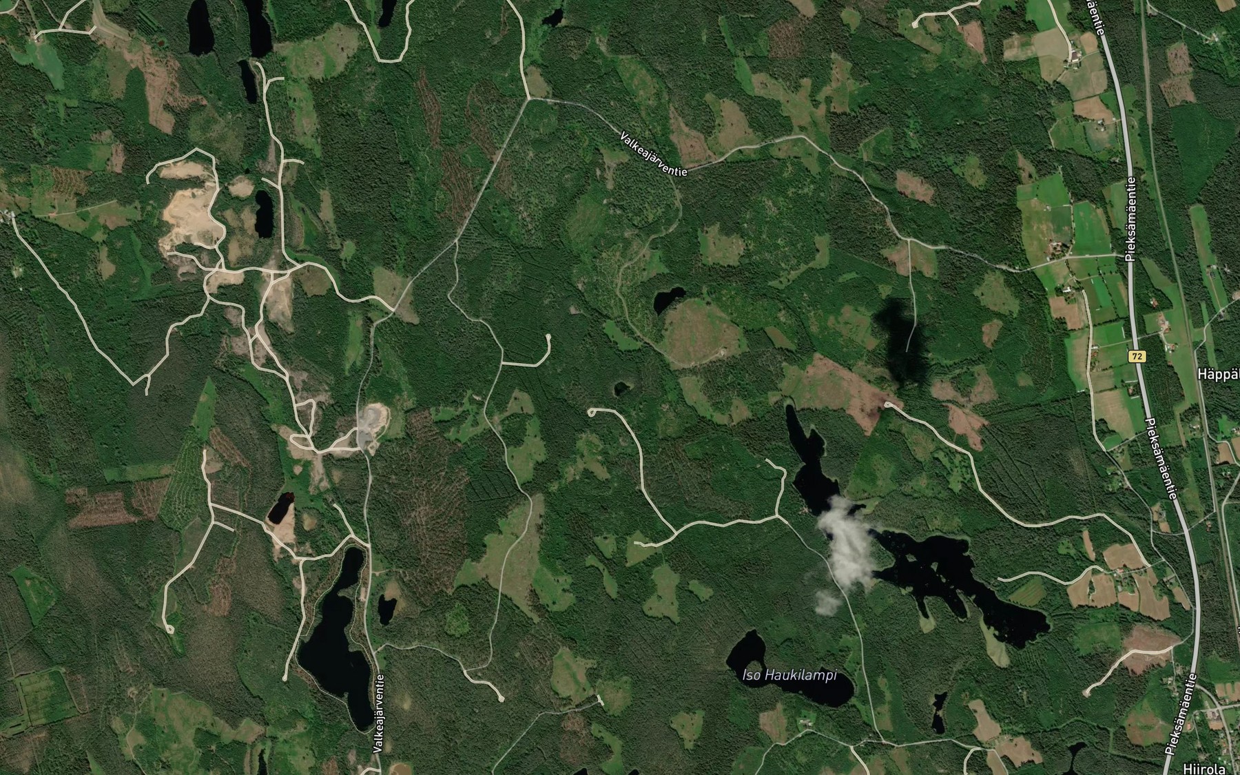 Satellite map of the Umpilampi