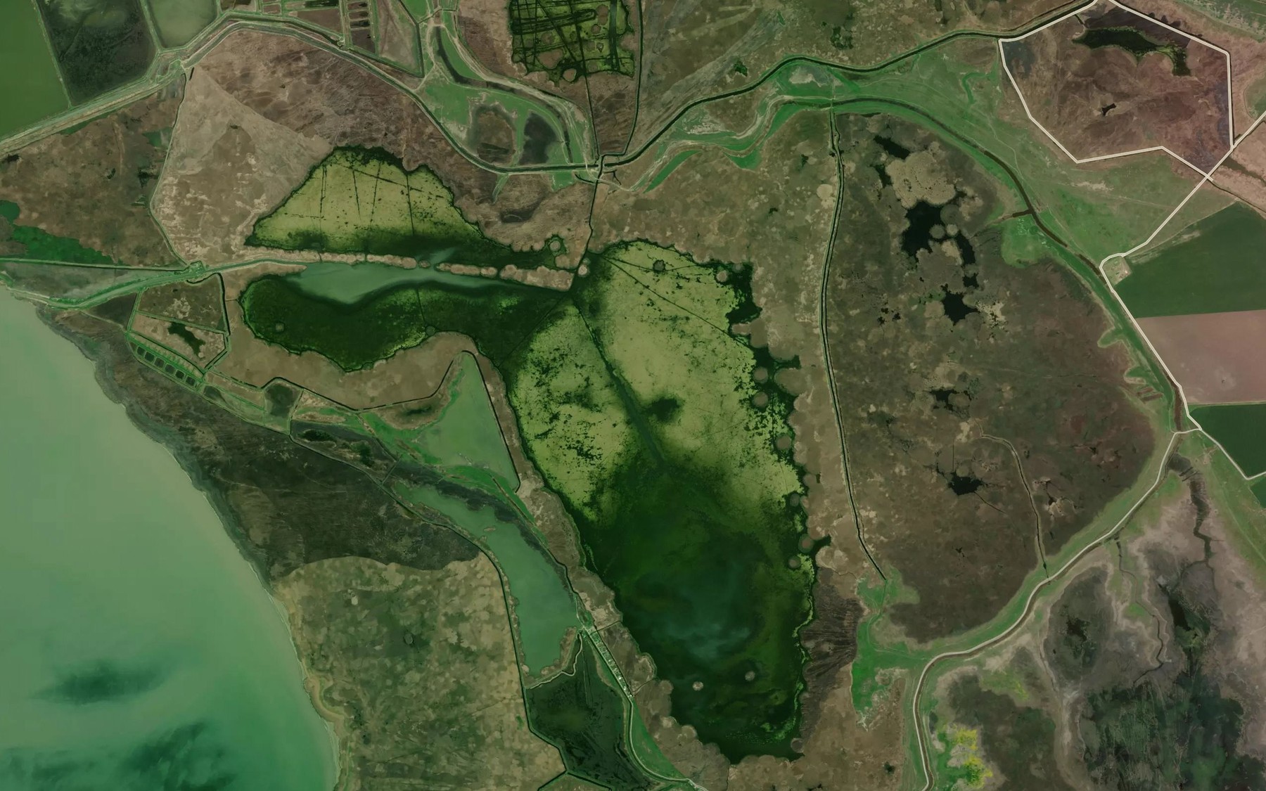 Satellite map of the Liman Chumyanyy