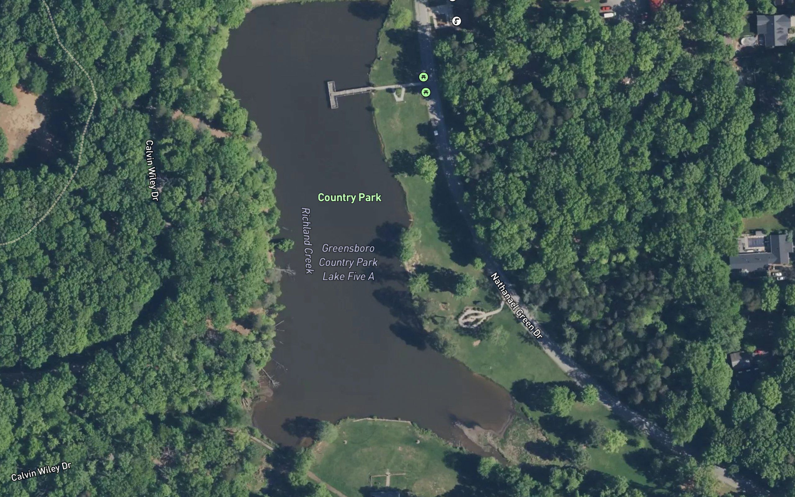 Greensboro Country Park Lake Five A