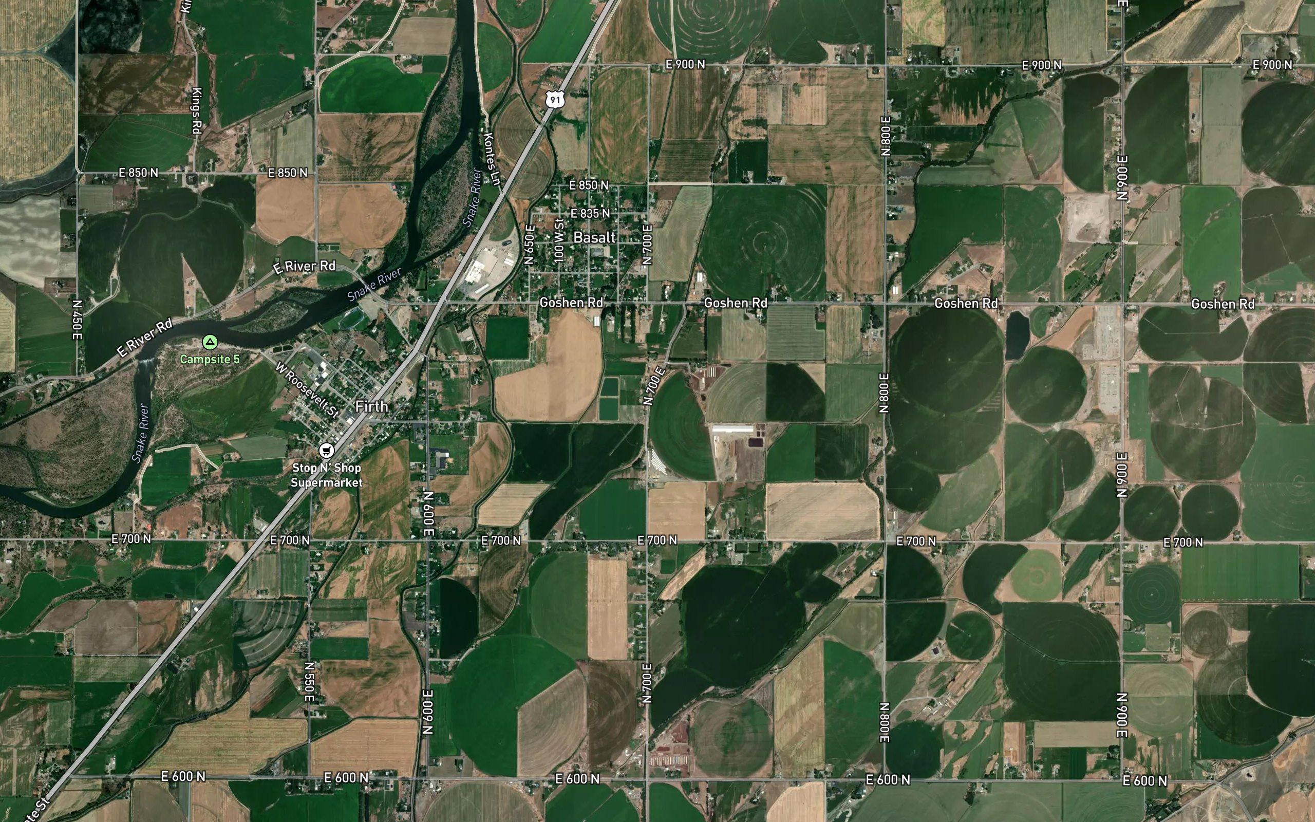 West Branch Snake River Valley Canal