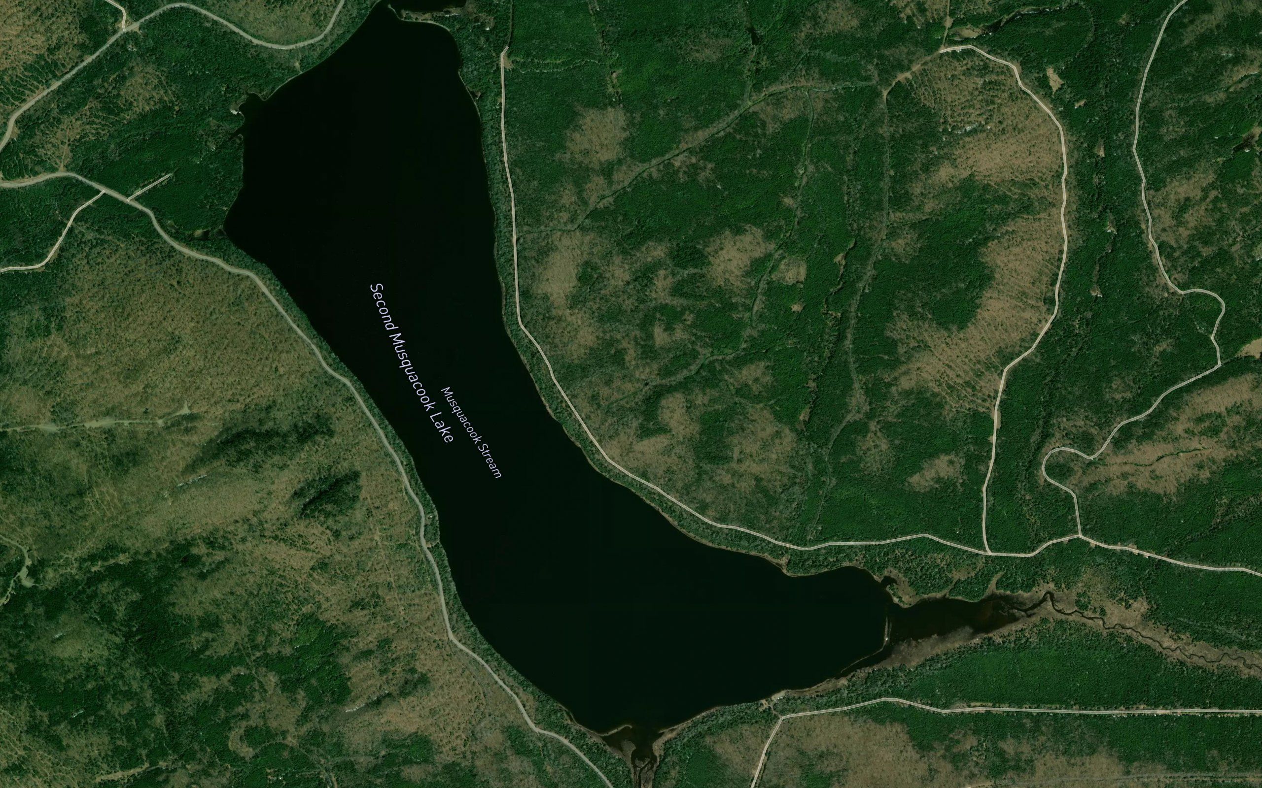 Second Musquacook Lake