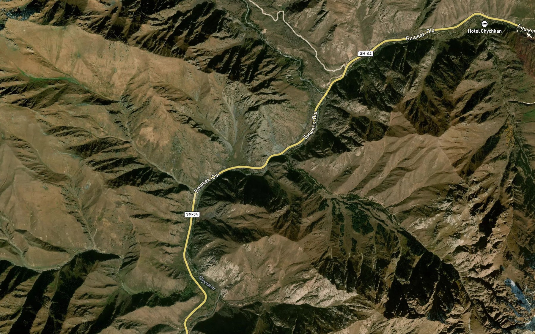 Satellite map of the Tuarcha