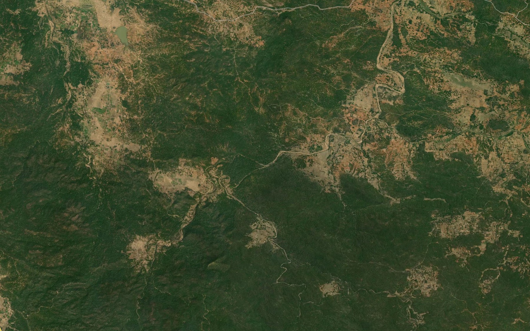 Satellite map of the Roria Nadi