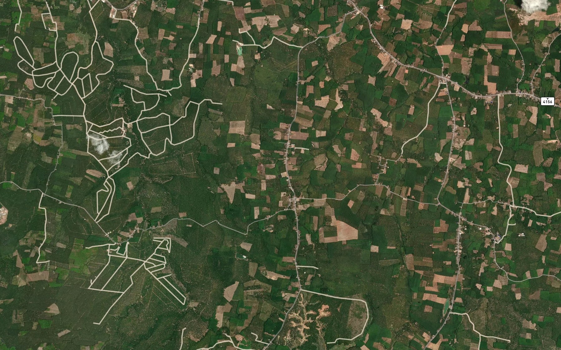 Satellite map of the Sa Nam Nong Khuan Yung