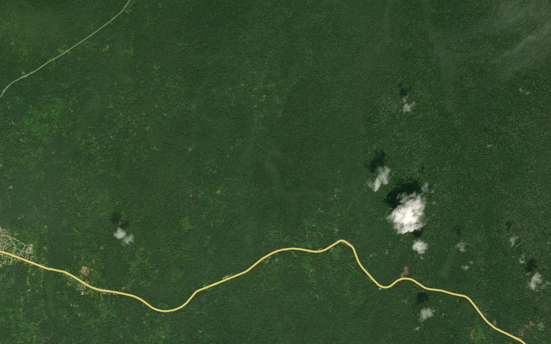 Satellite map of the Modiebouba