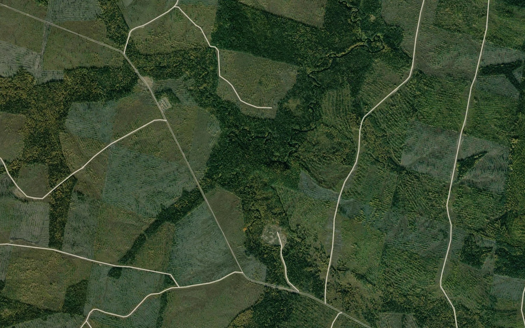 Satellite map of the Ivshor