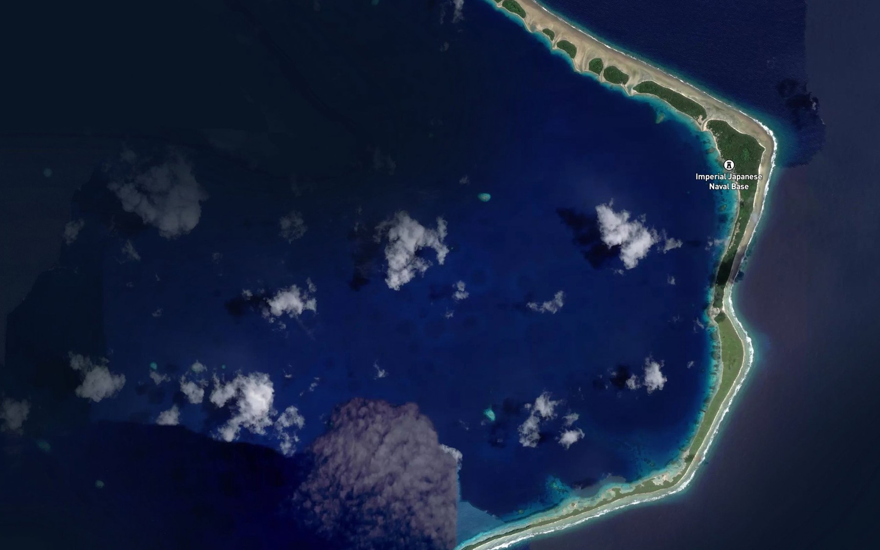 Satellite map of the Imieji Anchorage