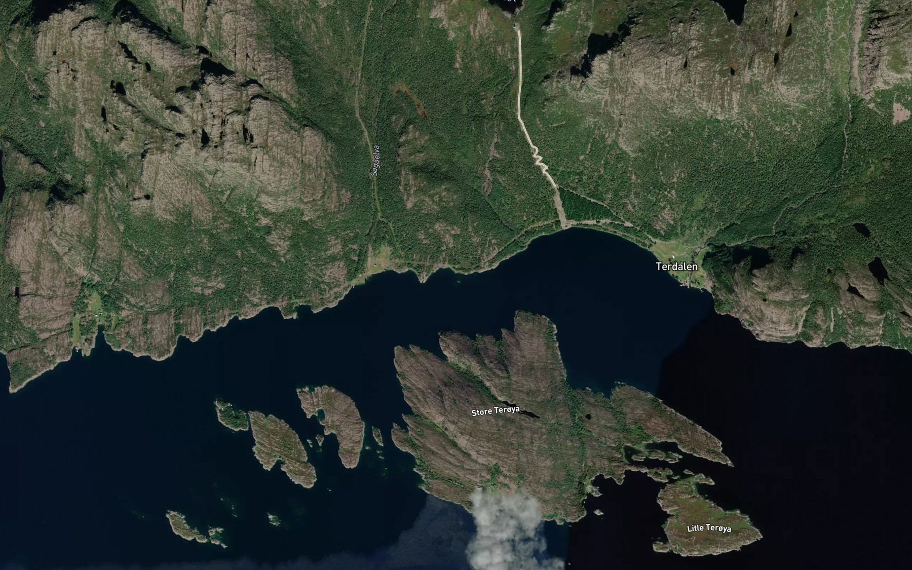 Satellite map of the Flaea