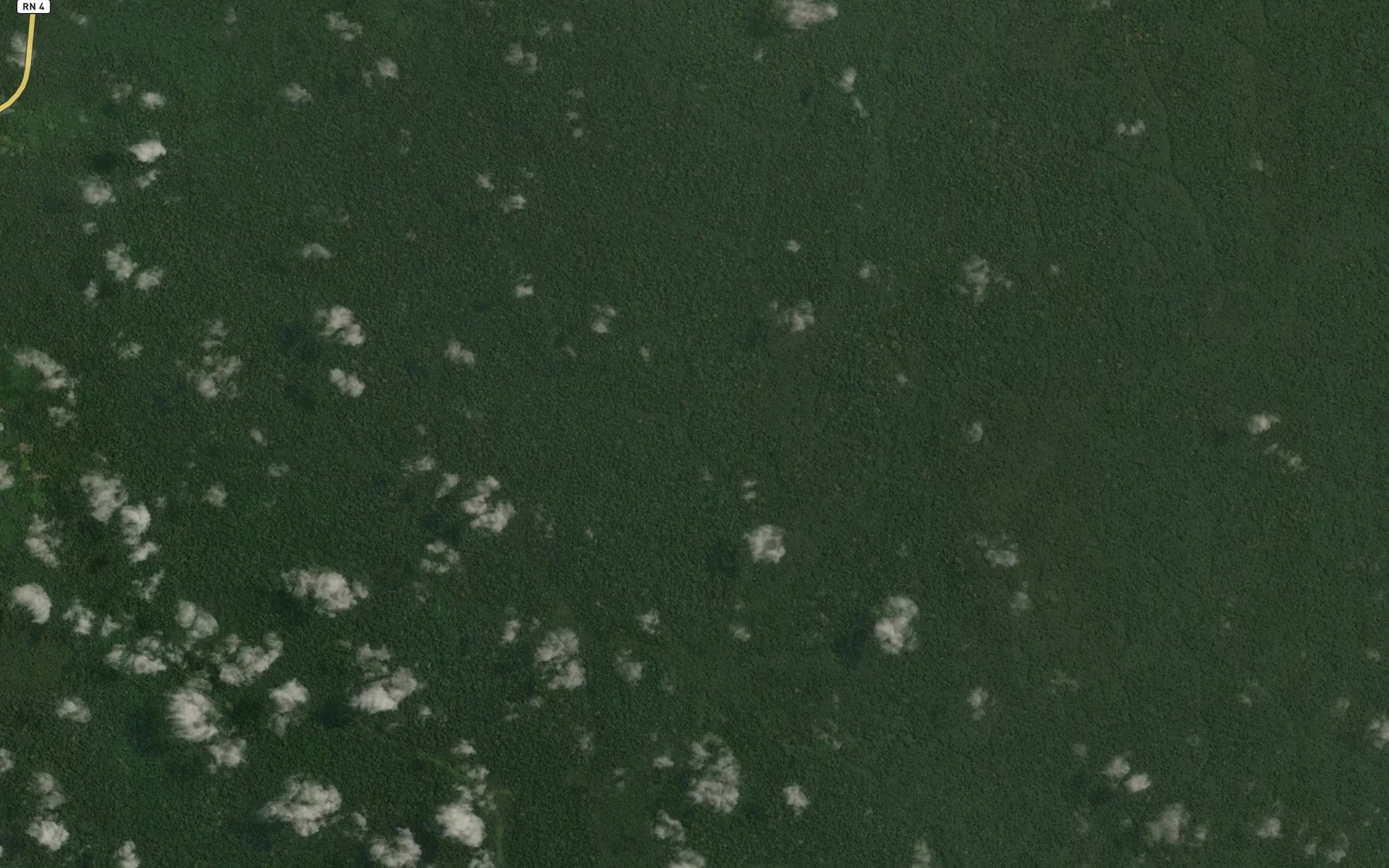 Satellite map of the Maroku