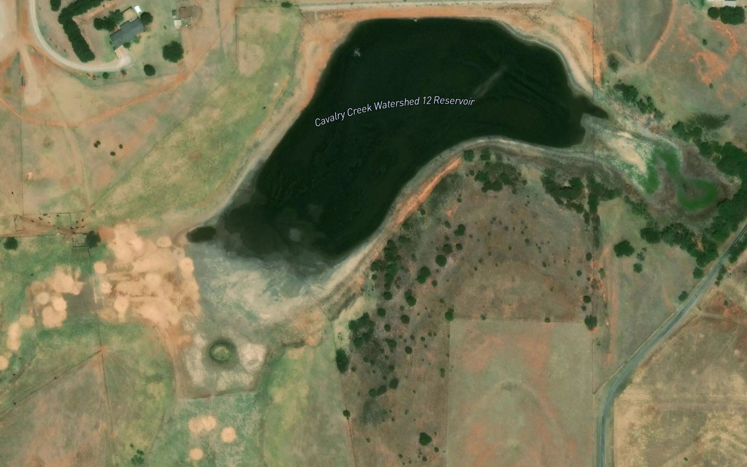 Cavalry Creek Watershed 12 Reservoir