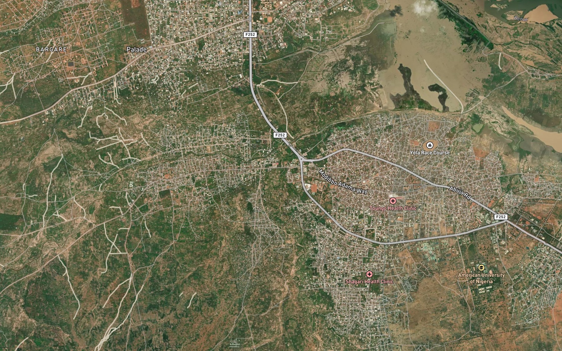 Satellite map of the Mbulirga