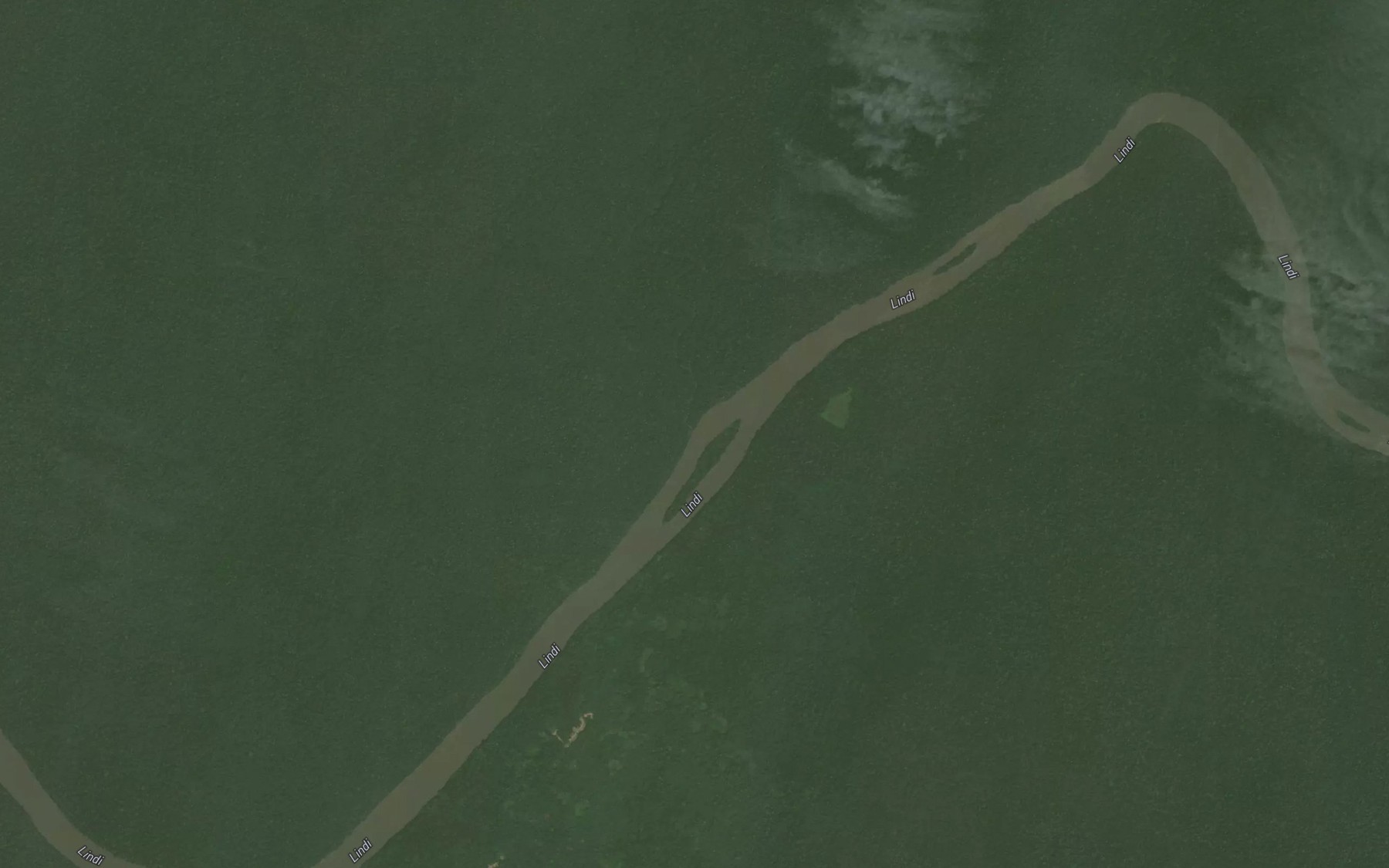 Satellite map of the Sabili