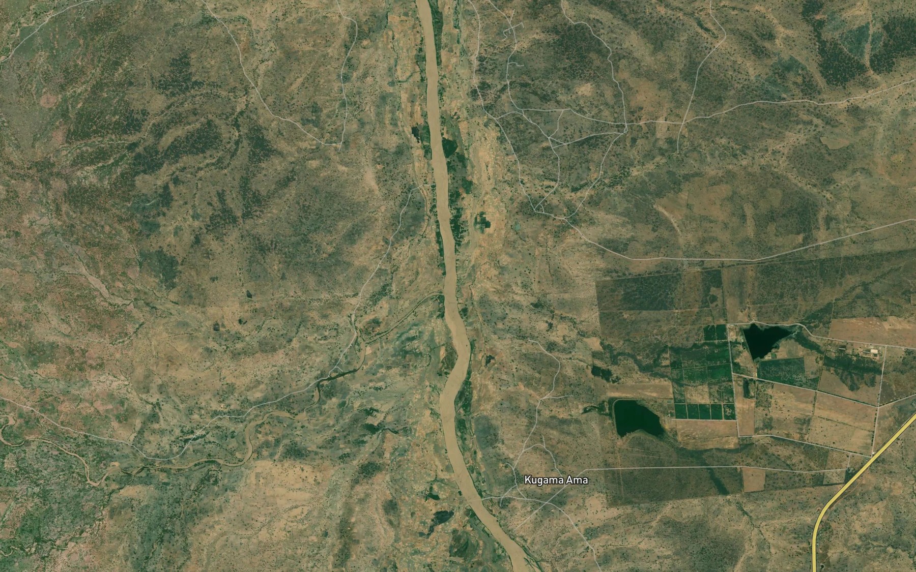 Satellite map of the Mayel Sindigawo