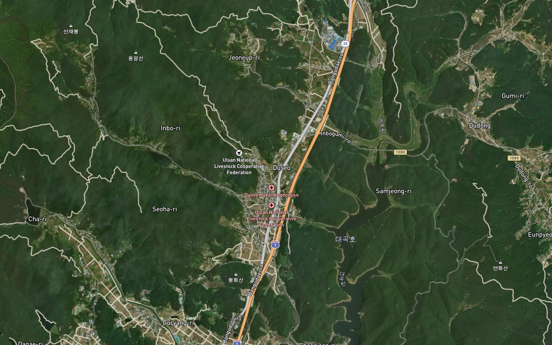 Satellite map of the Dwittteuljeosuji
