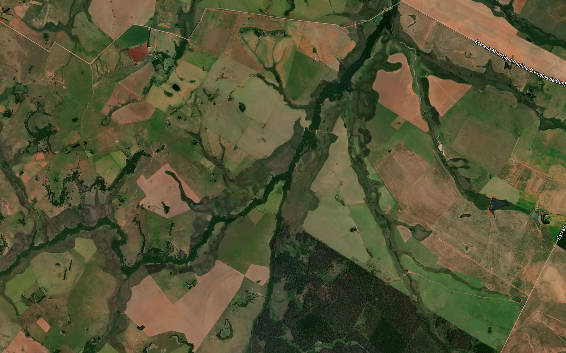 Satellite map of the Nascente do Jacaqua