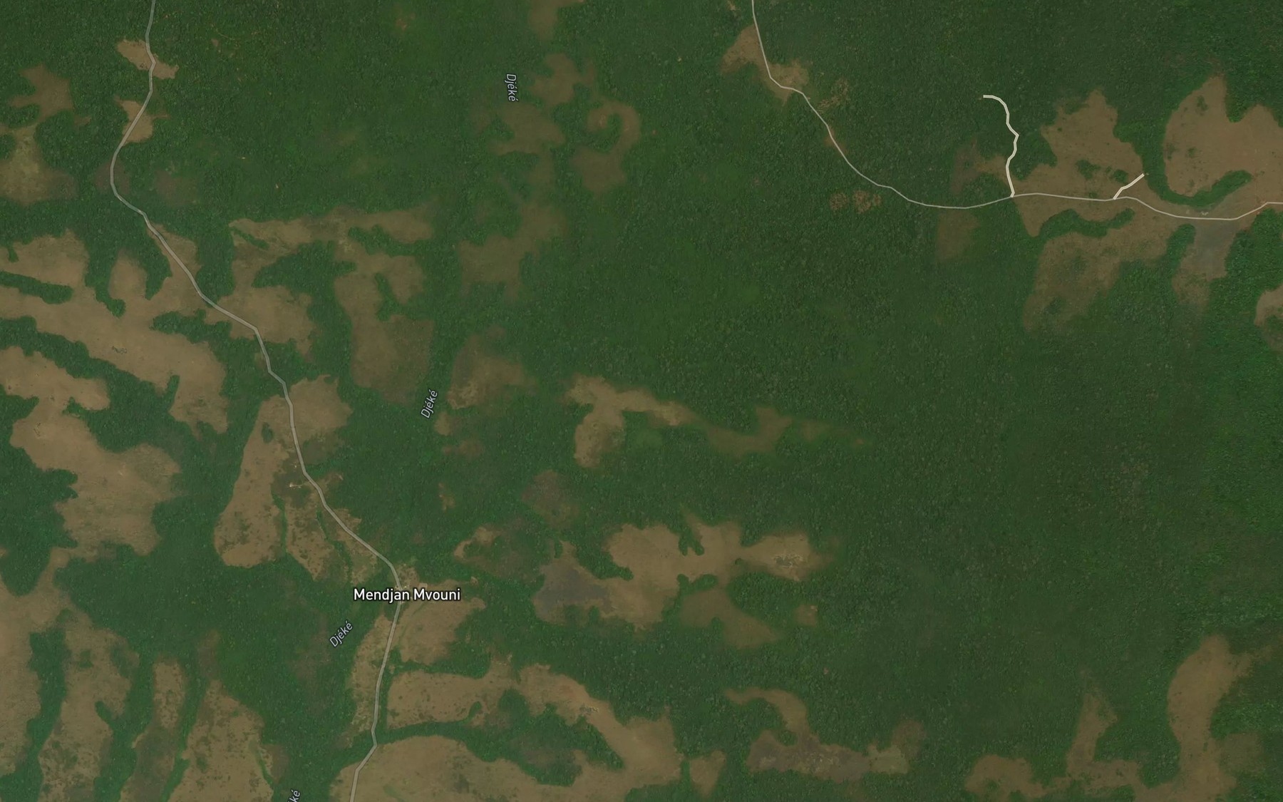Satellite map of the Mafou II