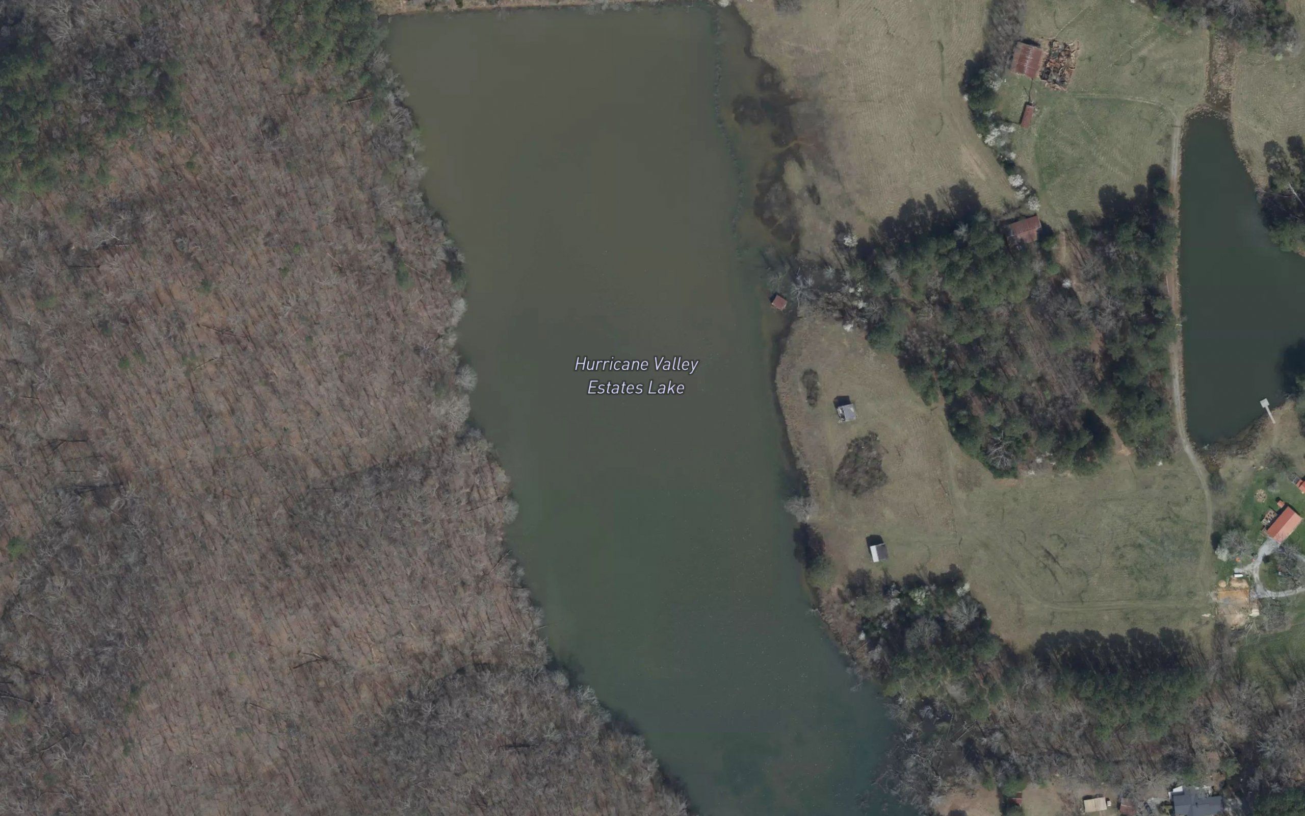 Hurricane Valley Estates Lake