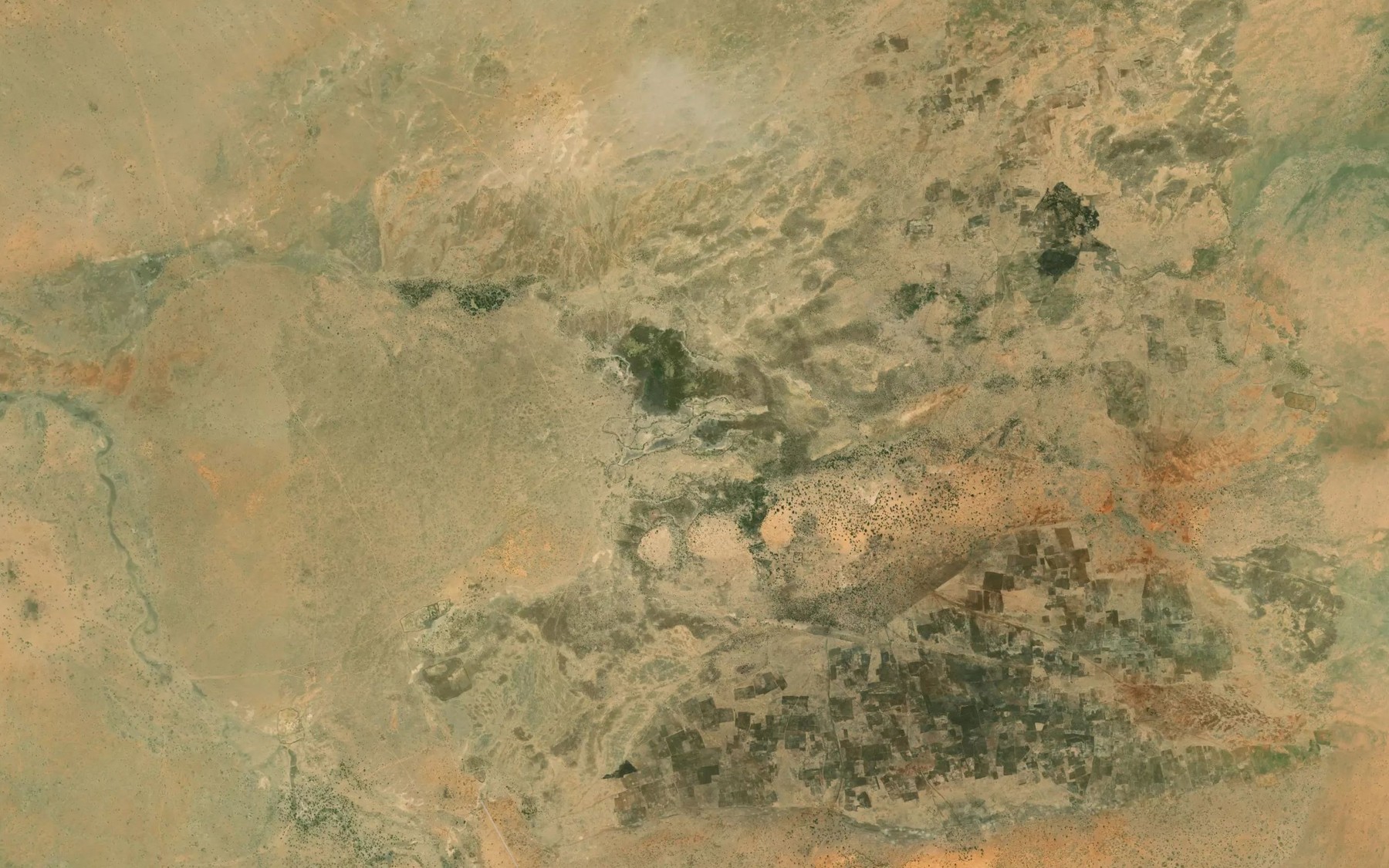 Satellite map of the Khakane