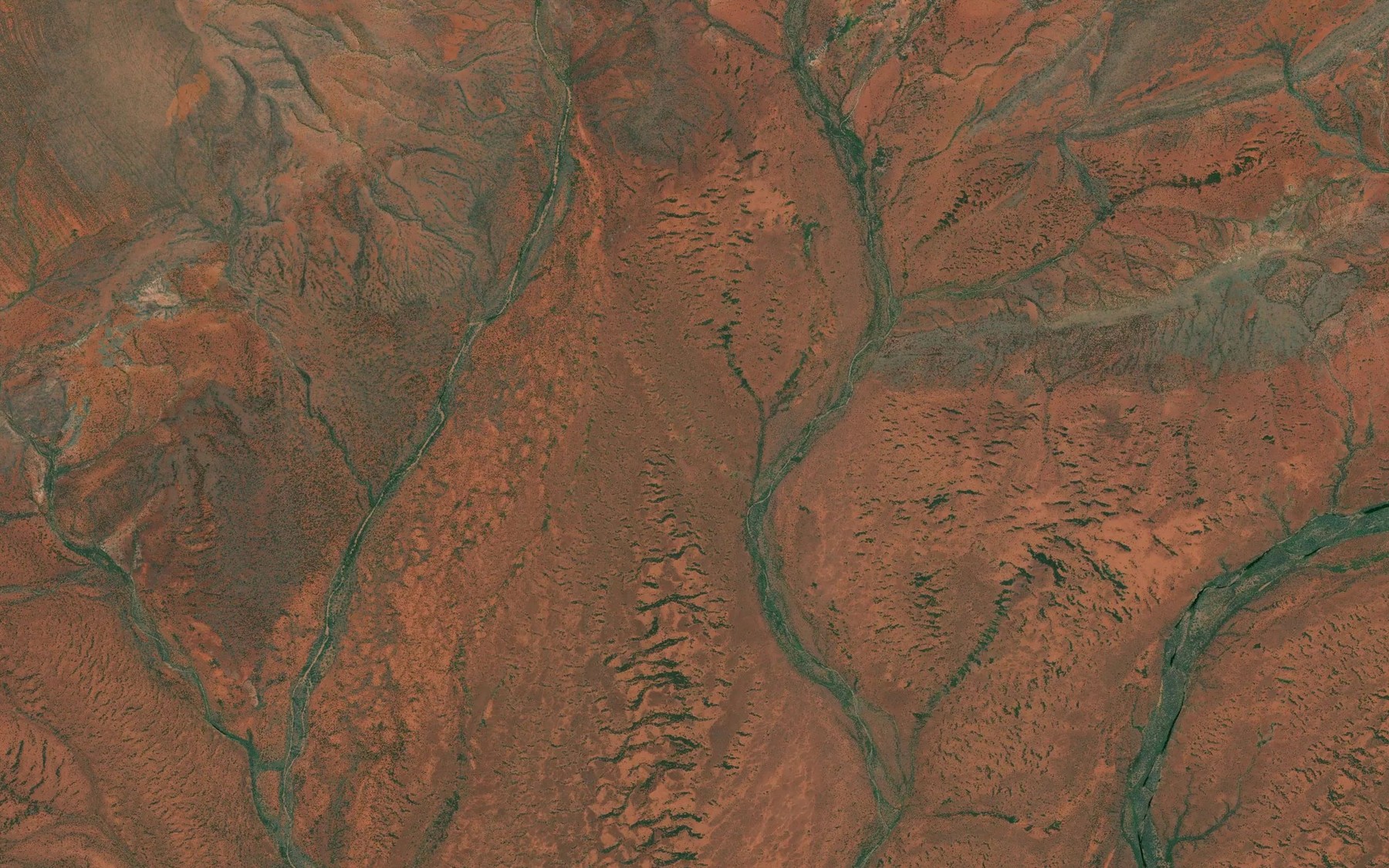 Satellite map of the Carbuna Pool
