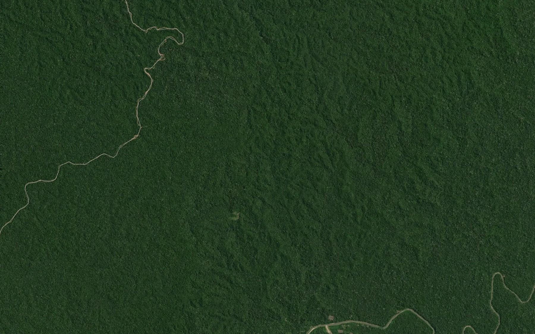 Satellite map of the Rio Chuquirao