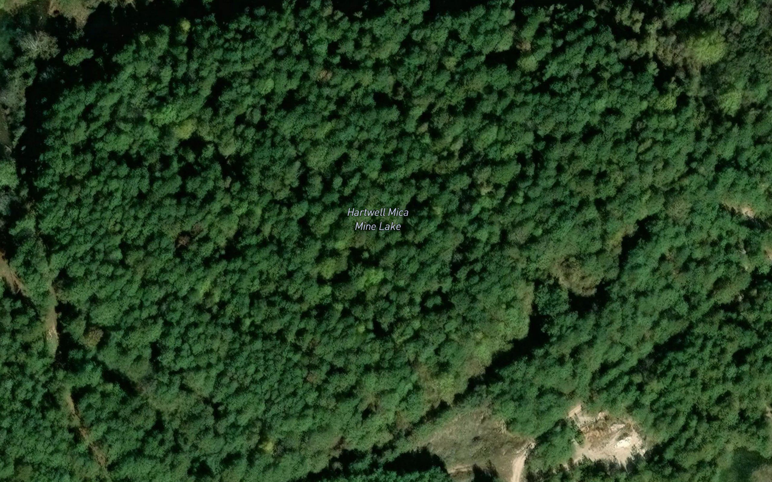 Hartwell Mica Mine Lake