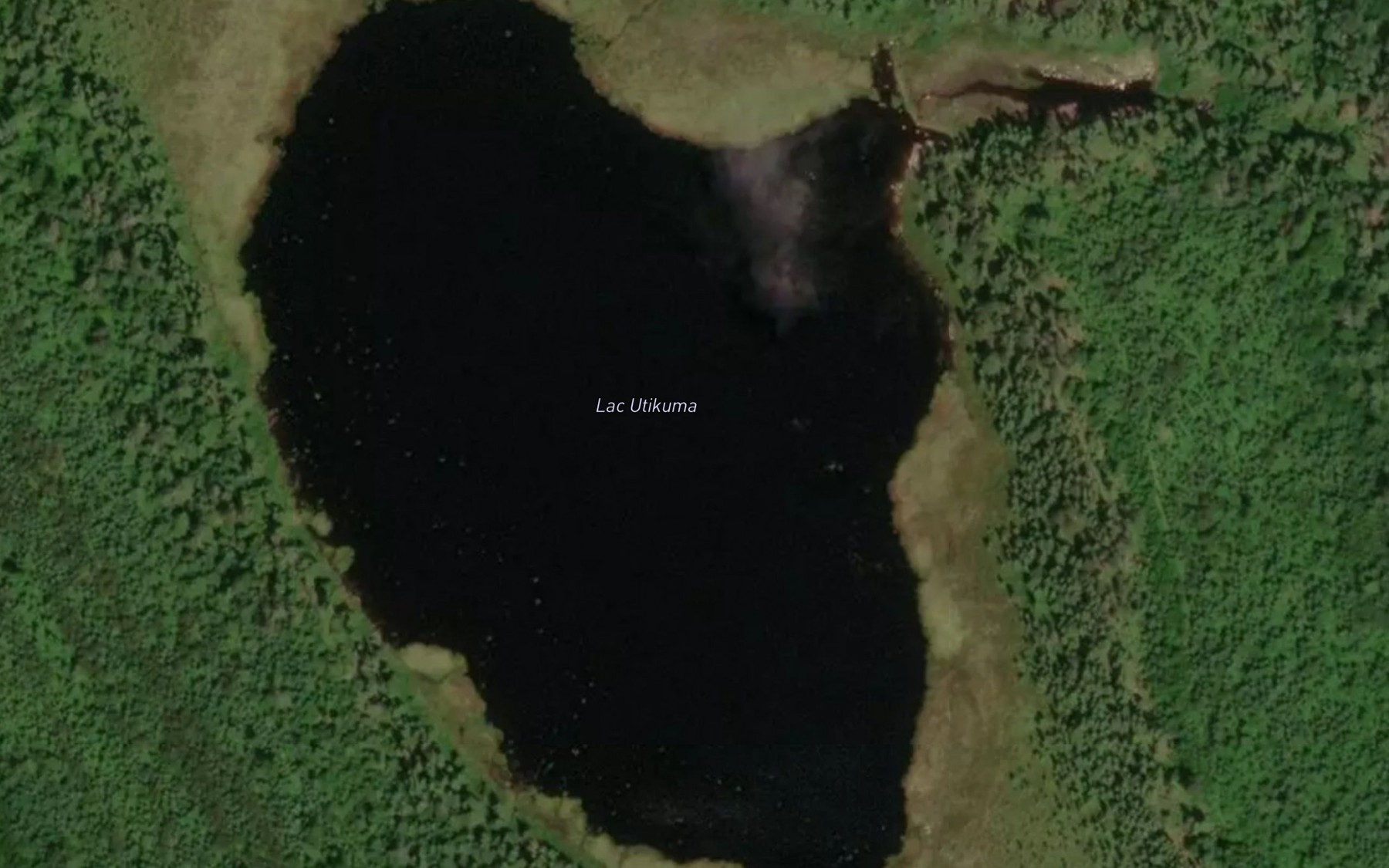 Satellite map of the Lac Utikuma