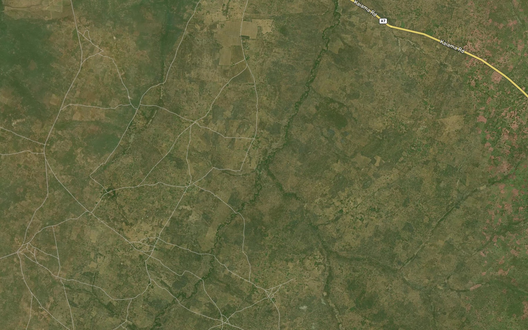 Satellite map of the RiverKowi